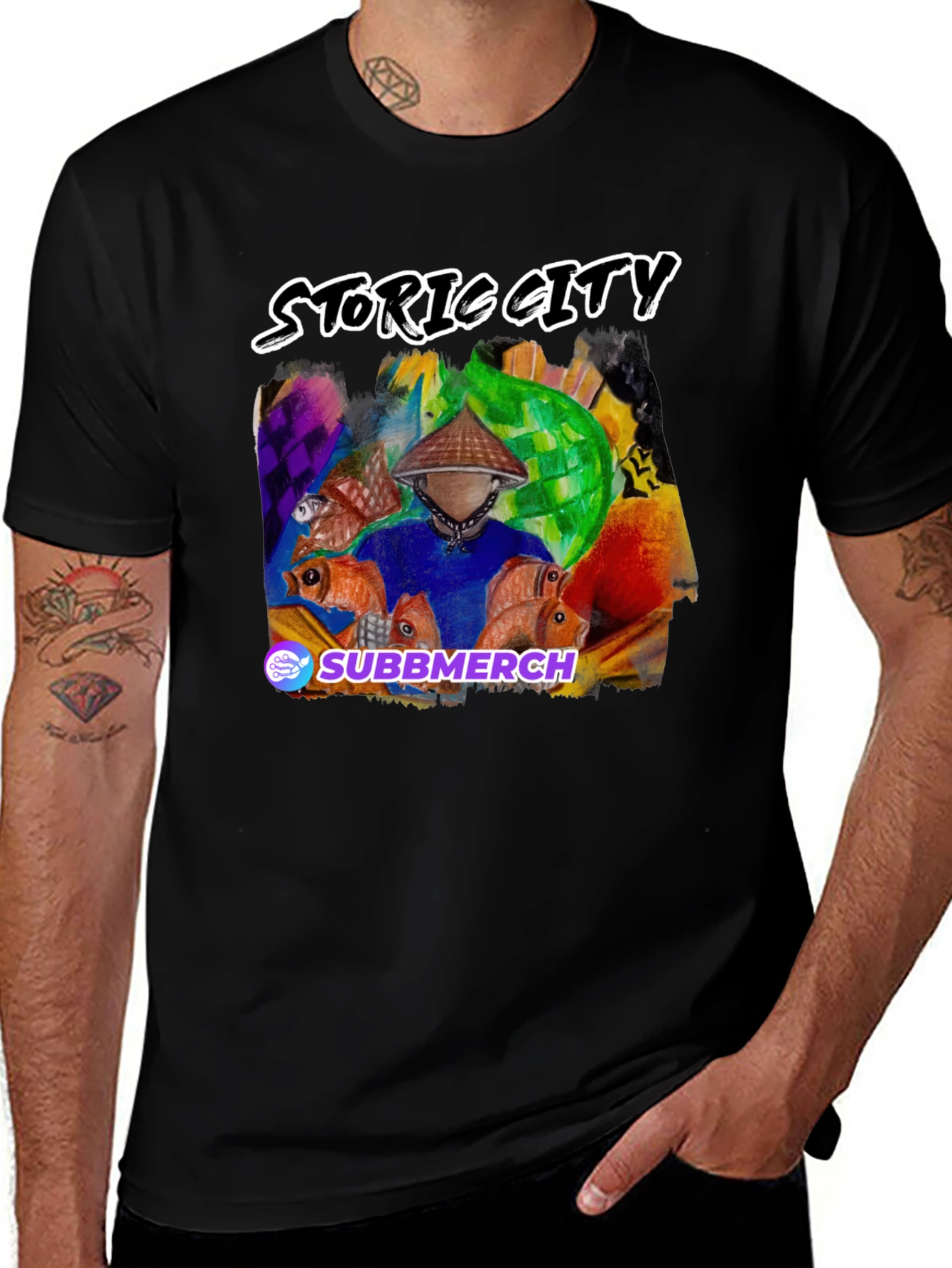 Variant 14 of Storig City Graphic Tee - Unique Design