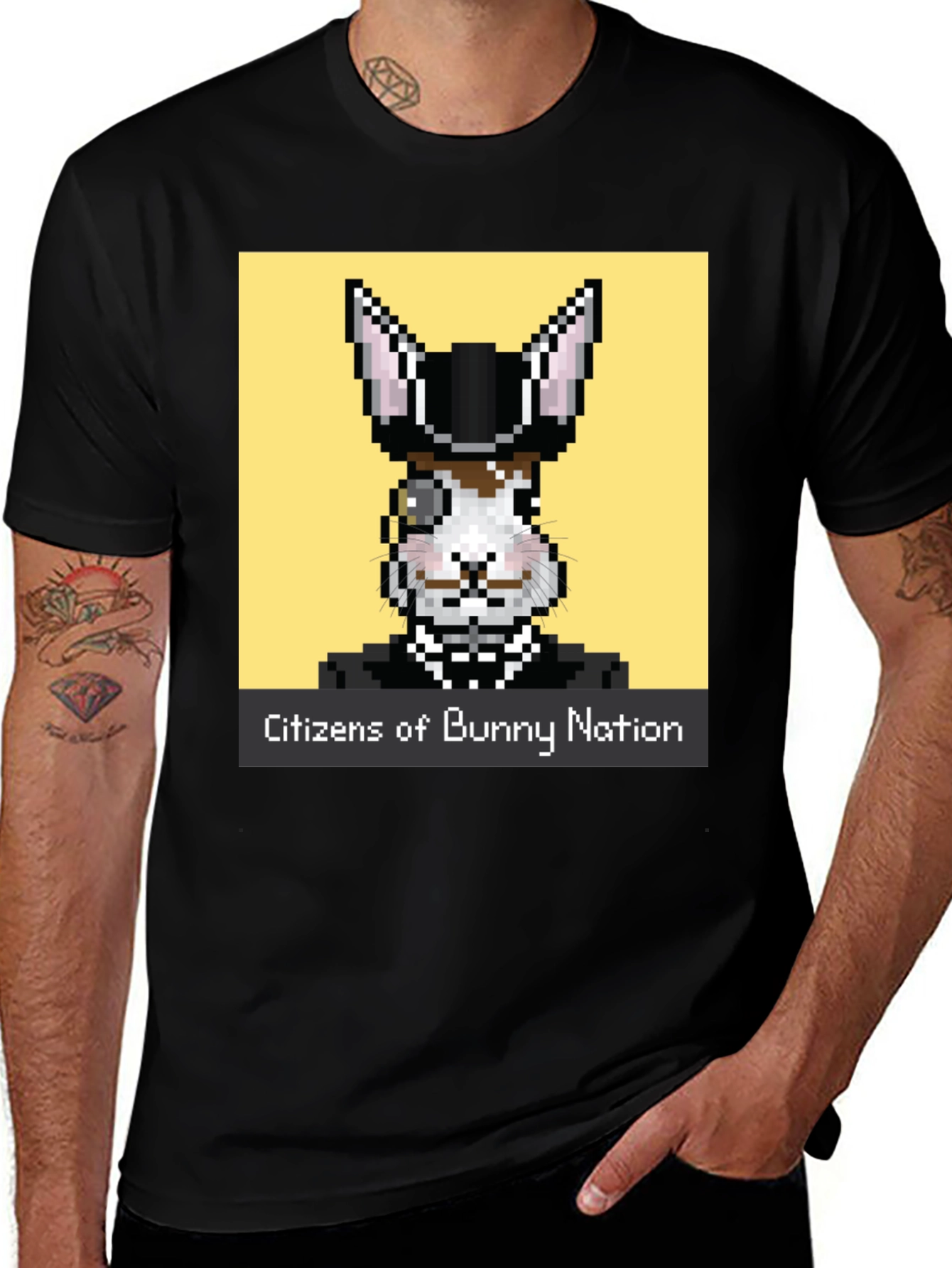 Variant 16 of Citizens of Bunny Nation Graphic T-Shirt