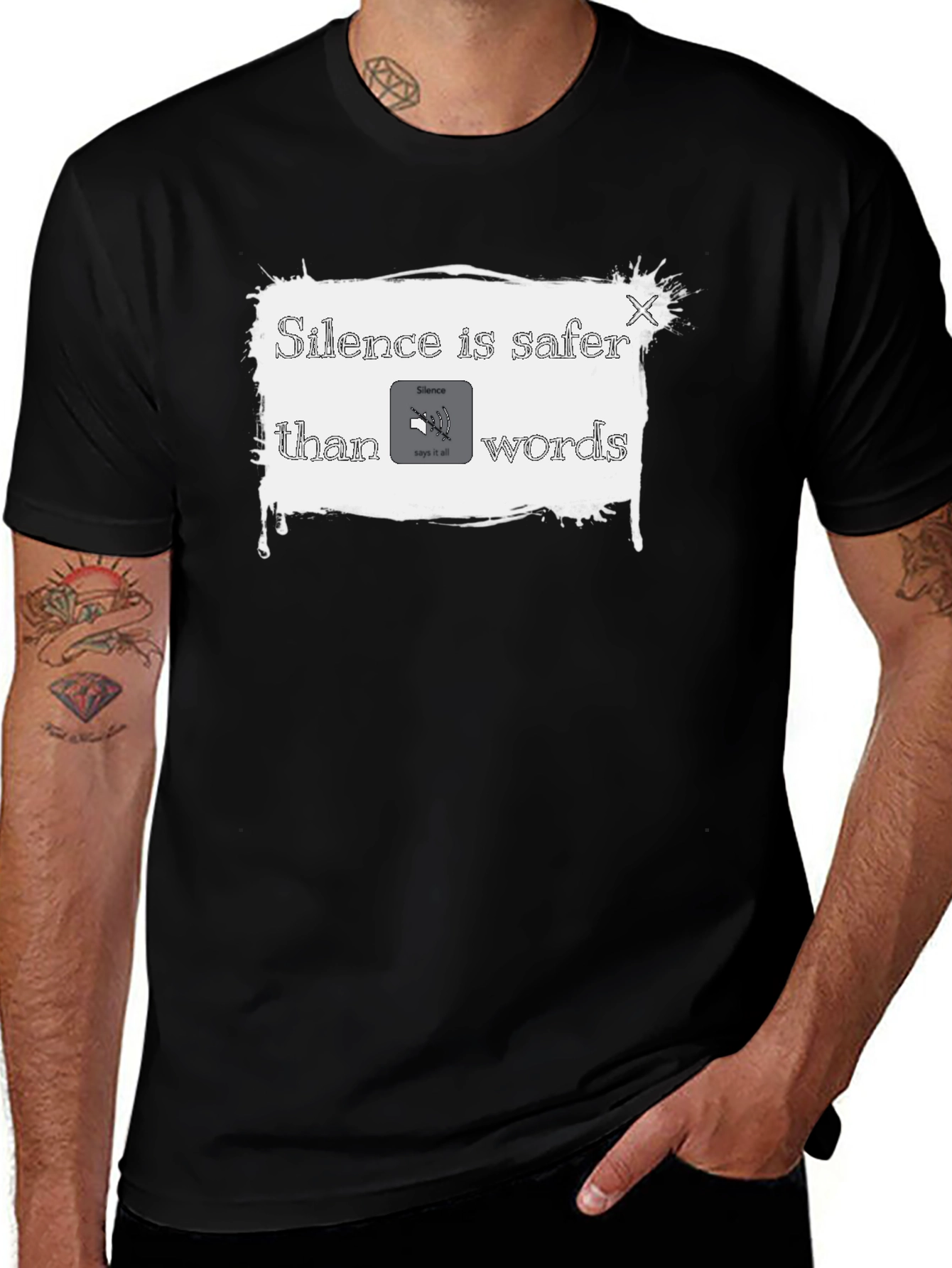 Variant 25 of Silence is Safer T-Shirt