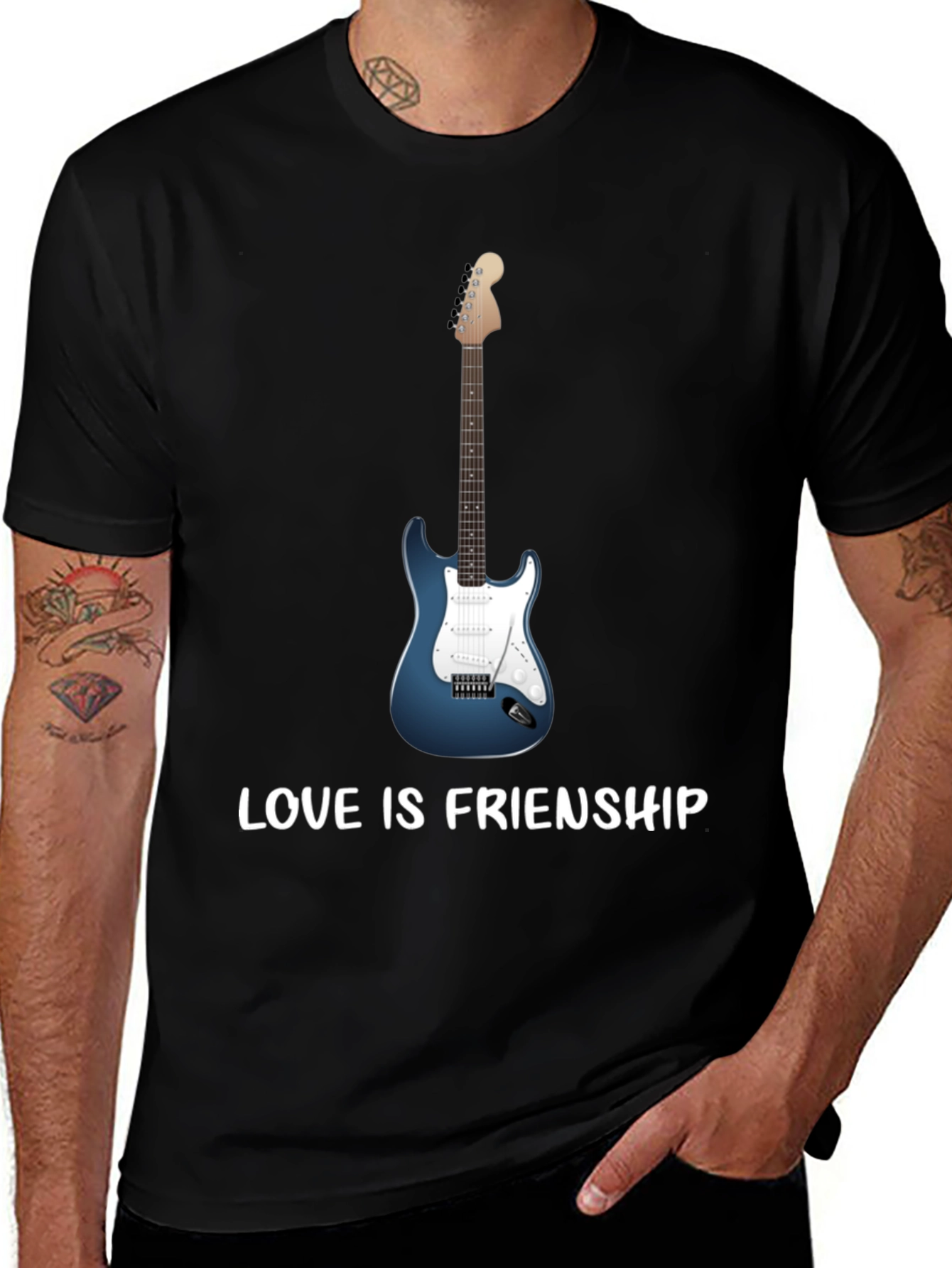 Variant 5 of Guitar Love is Frienship T-Shirt