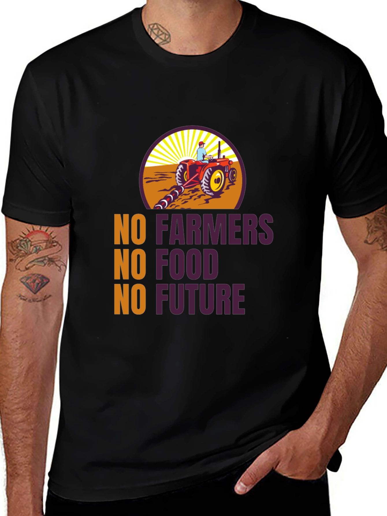 No Farmers No Food No Future Graphic Tee
