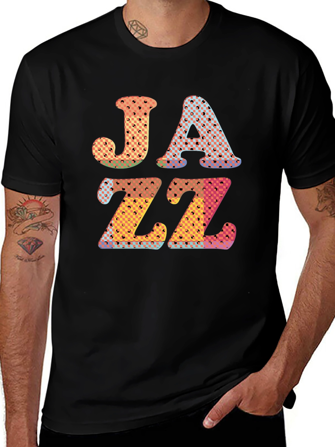 Variant 22 of Retro Jazz Music T-Shirt