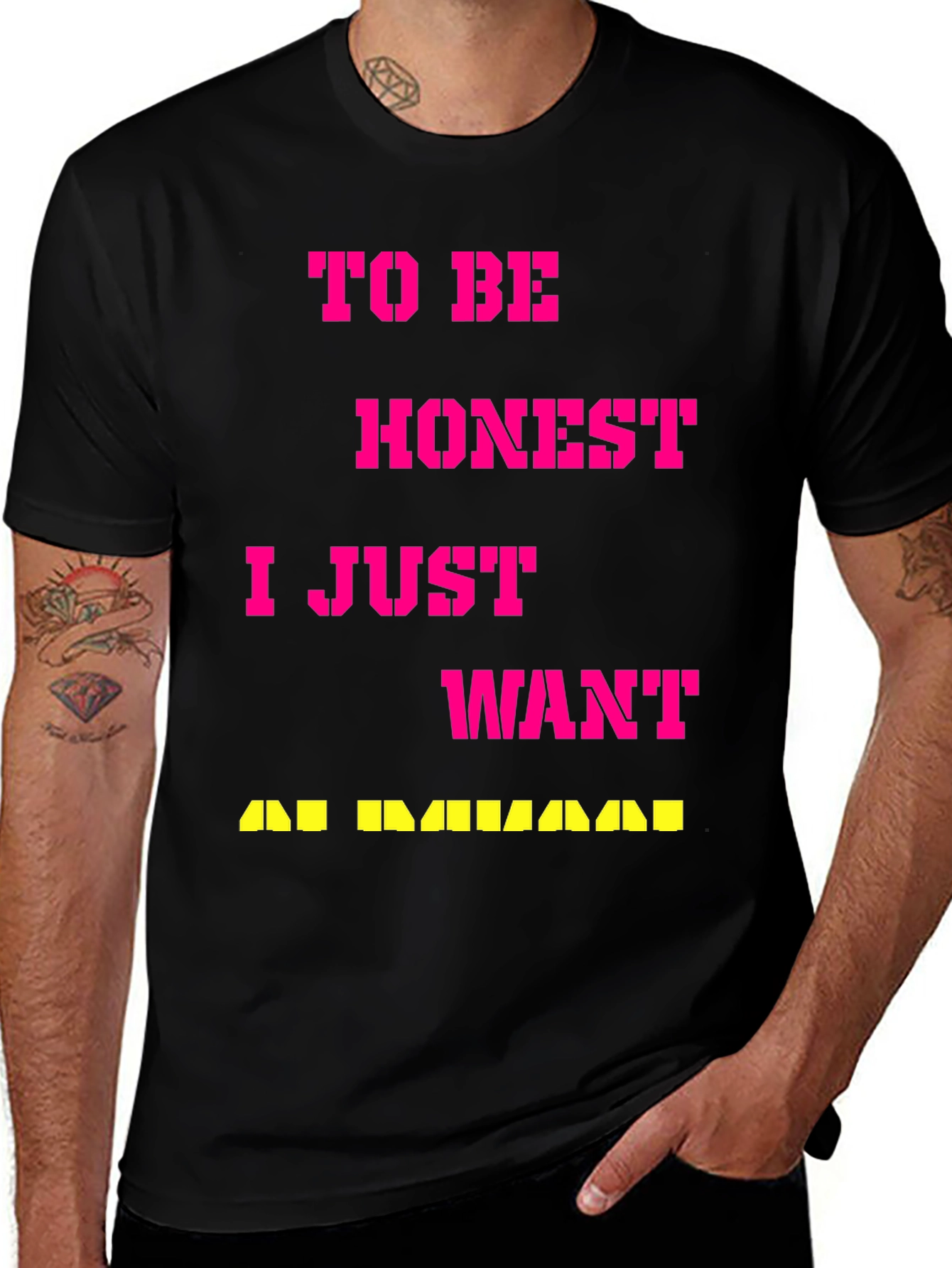 Funny Miami T-Shirt - To Be Honest I Just Want To Go To Miami
