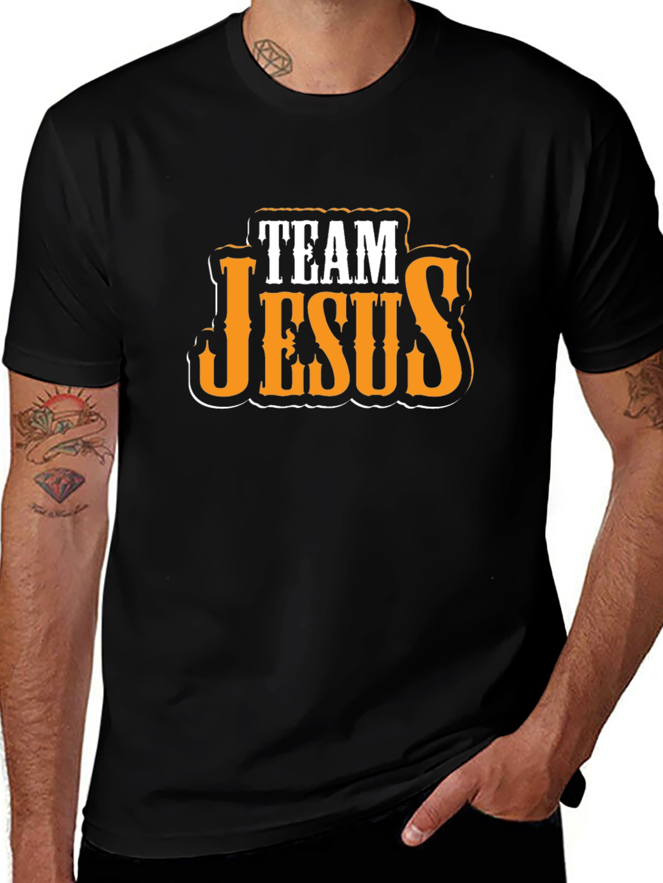 Variant 20 of Team Jesus Christian Graphic T-Shirt