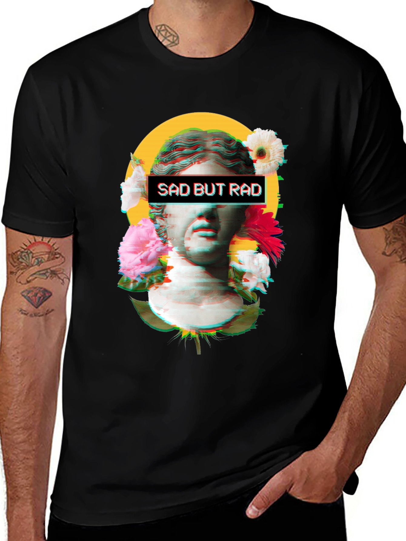 Variant 20 of Sad But Rad Graphic Tee