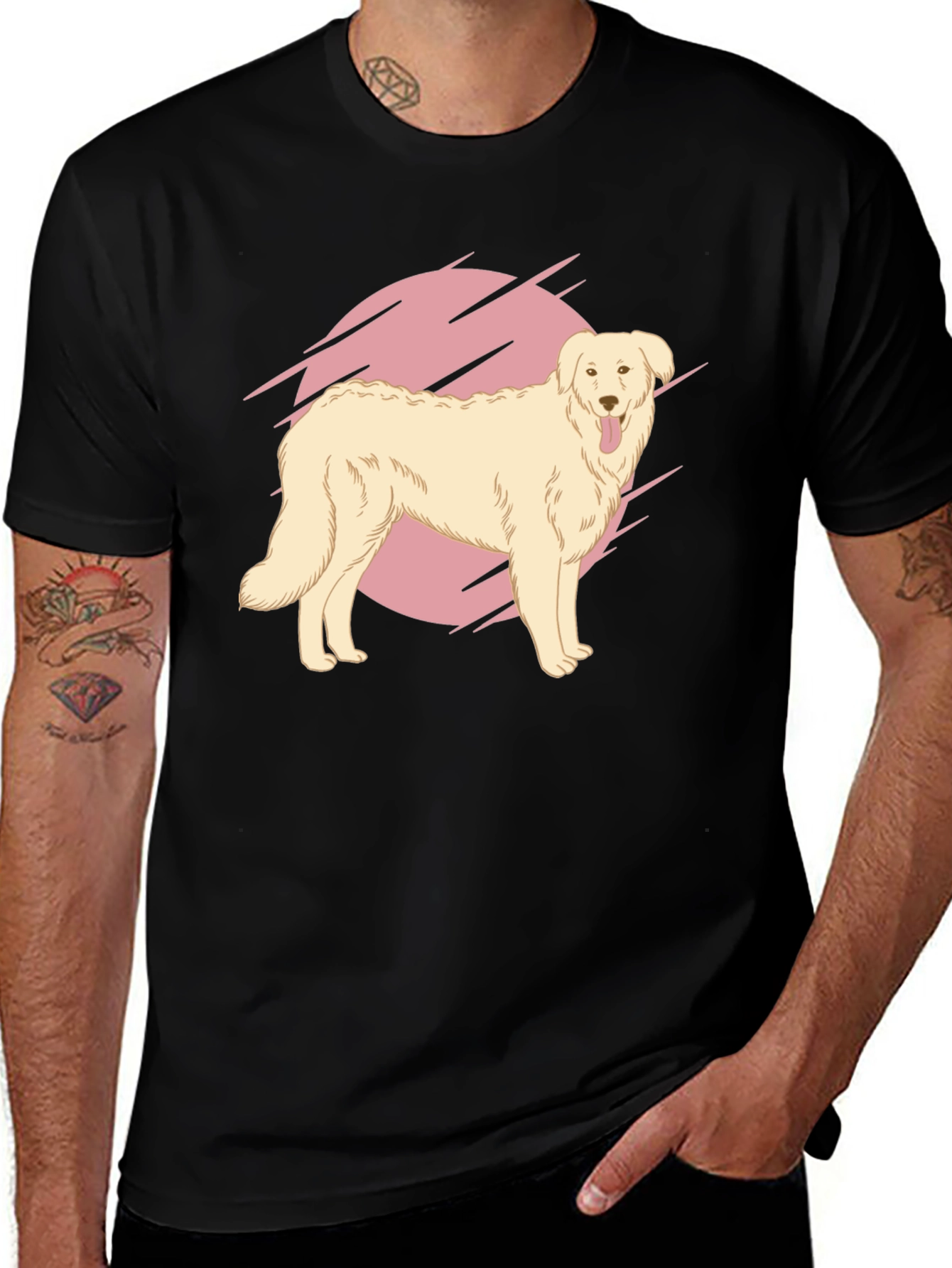 Variant 14 of Dog Lover T-Shirt - Retro Style Canine Tee