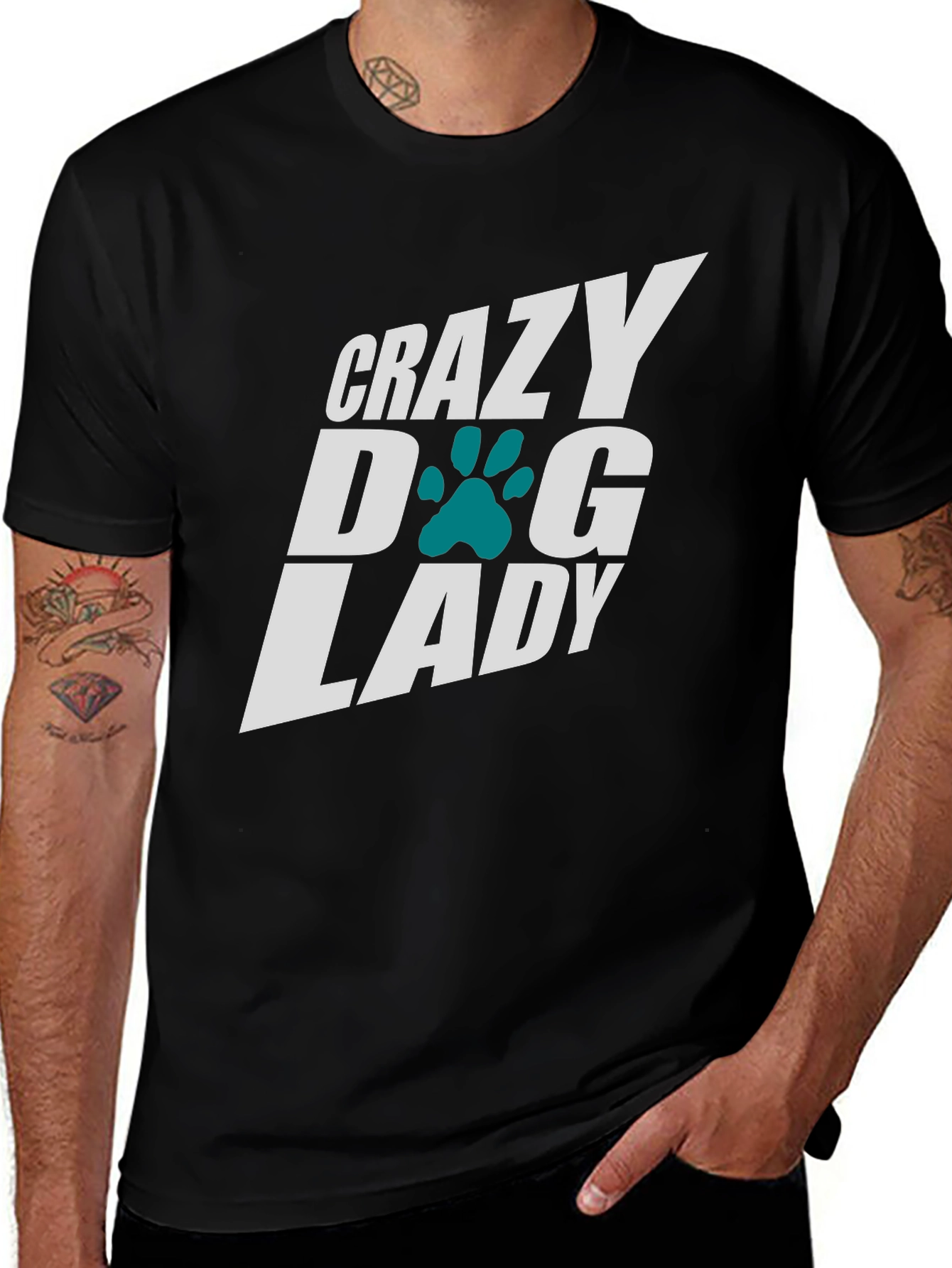 Crazy Dog Lady T-Shirt - Pet Lover Apparel