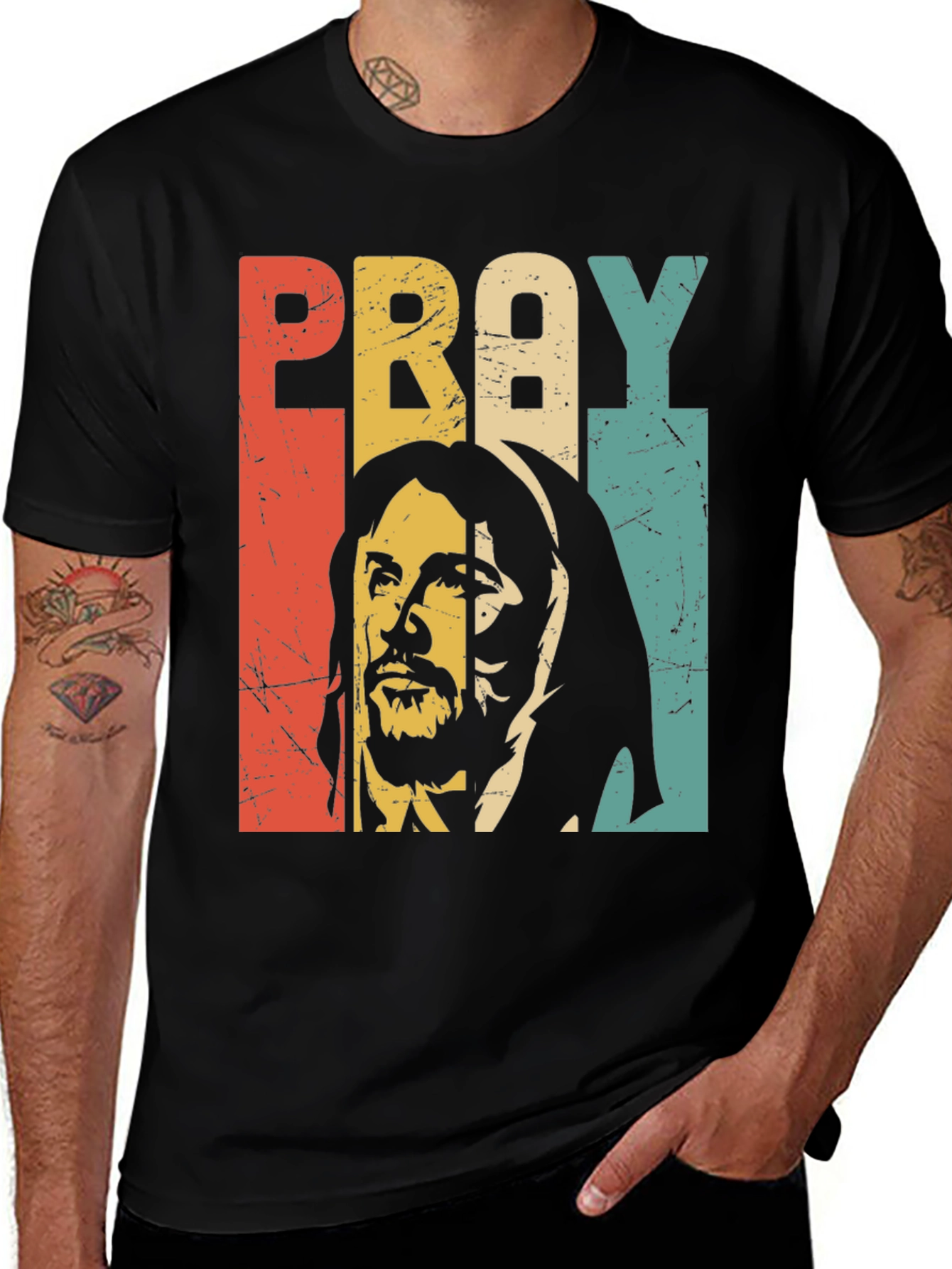 Variant 11 of Pray Graphic T-Shirt