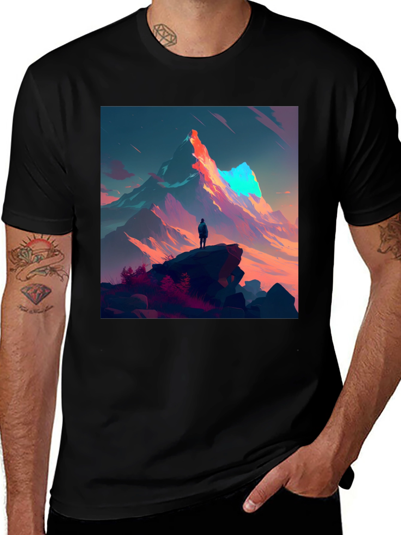 Variant 11 of Mountain Vista Graphic Tee - Adventure Ready