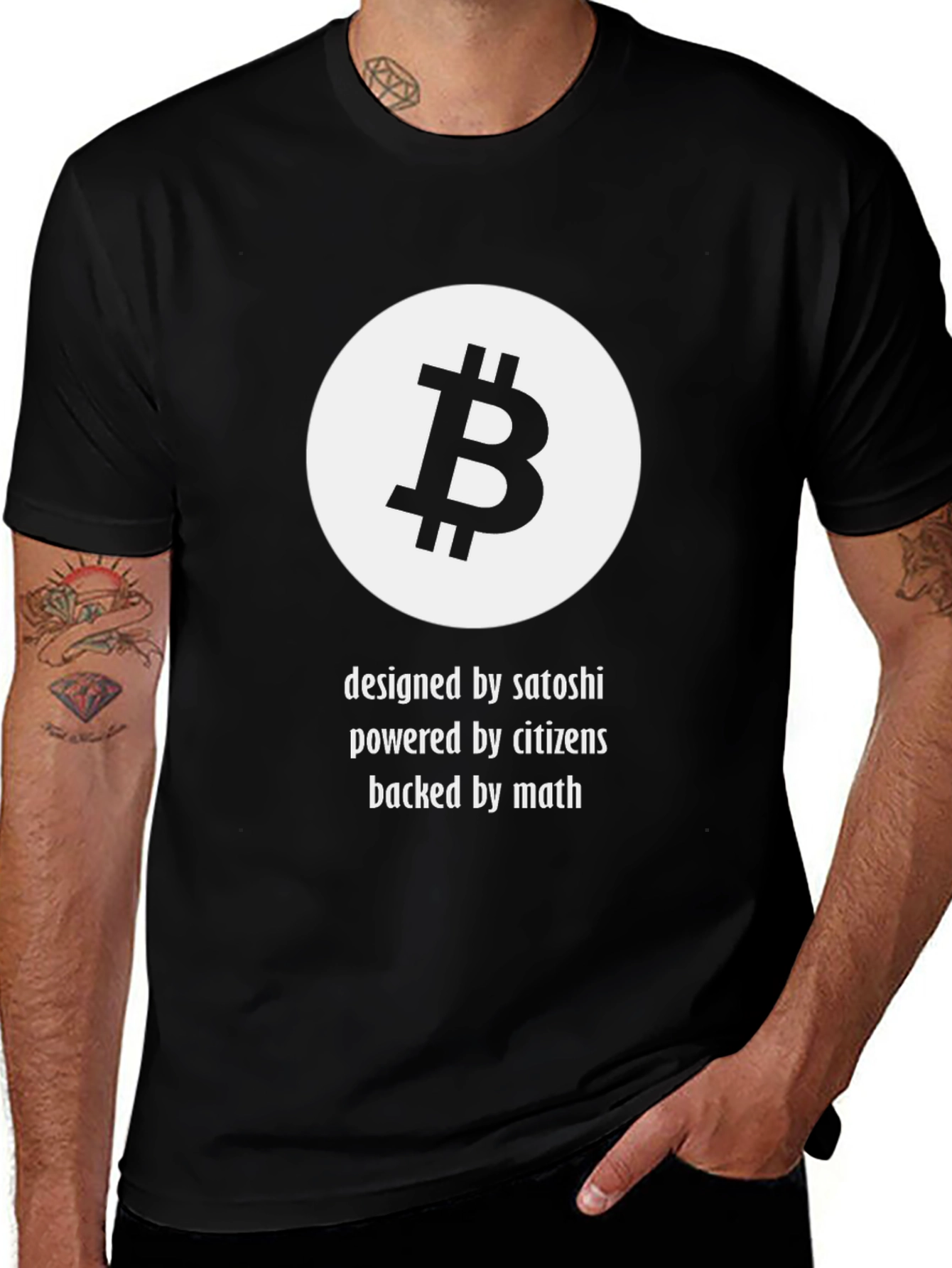 Variant 9 of Bitcoin Satoshi T-Shirt - Crypto Currency Tee
