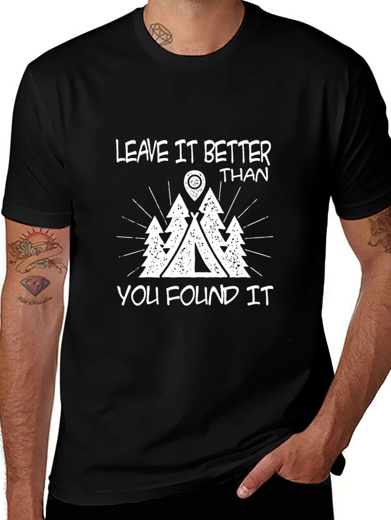 Variant 10 of Leave It Better Camping T-Shirt