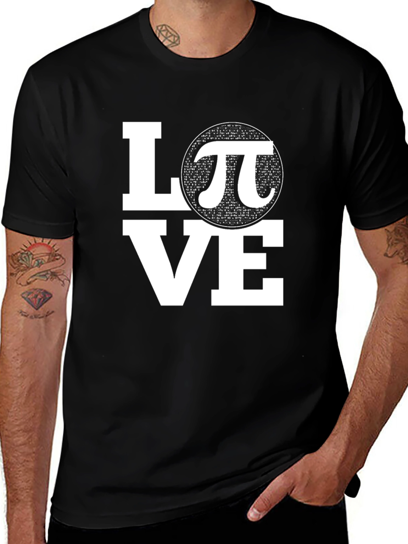 Love Pi Graphic Tee - Math Humor T-Shirt