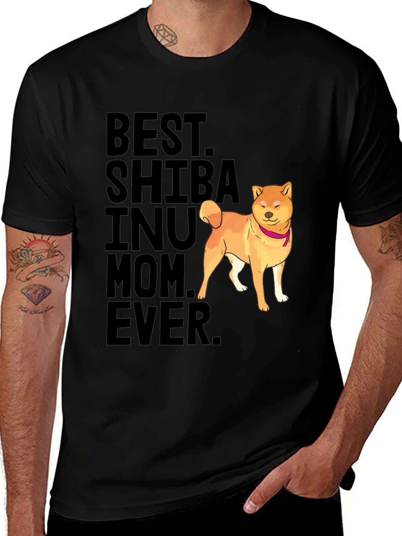 Variant 29 of Best Shiba Inu Mom Ever Black T-Shirt