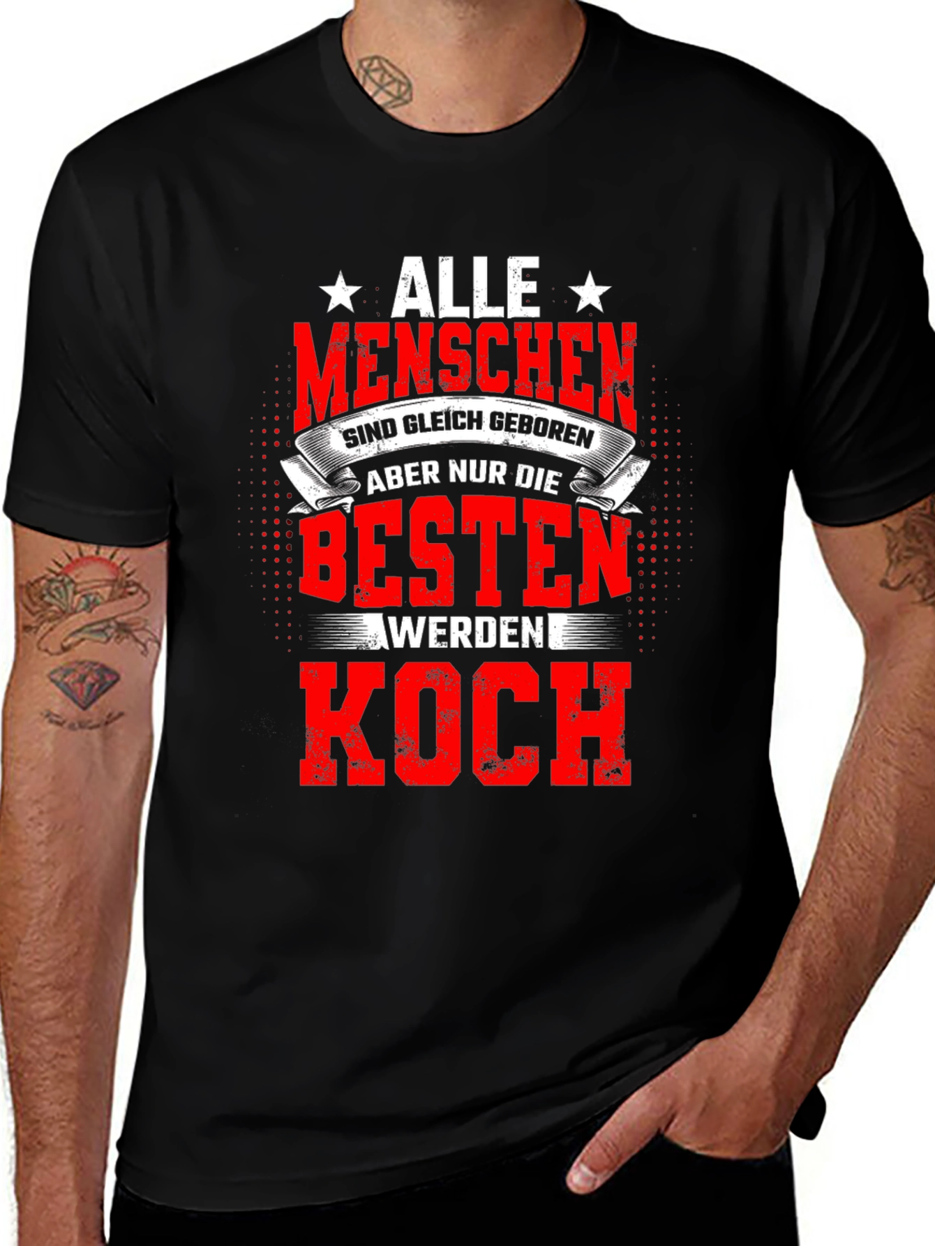 Chef Pride Tee - Alle Menschen Kochen T-Shirt
