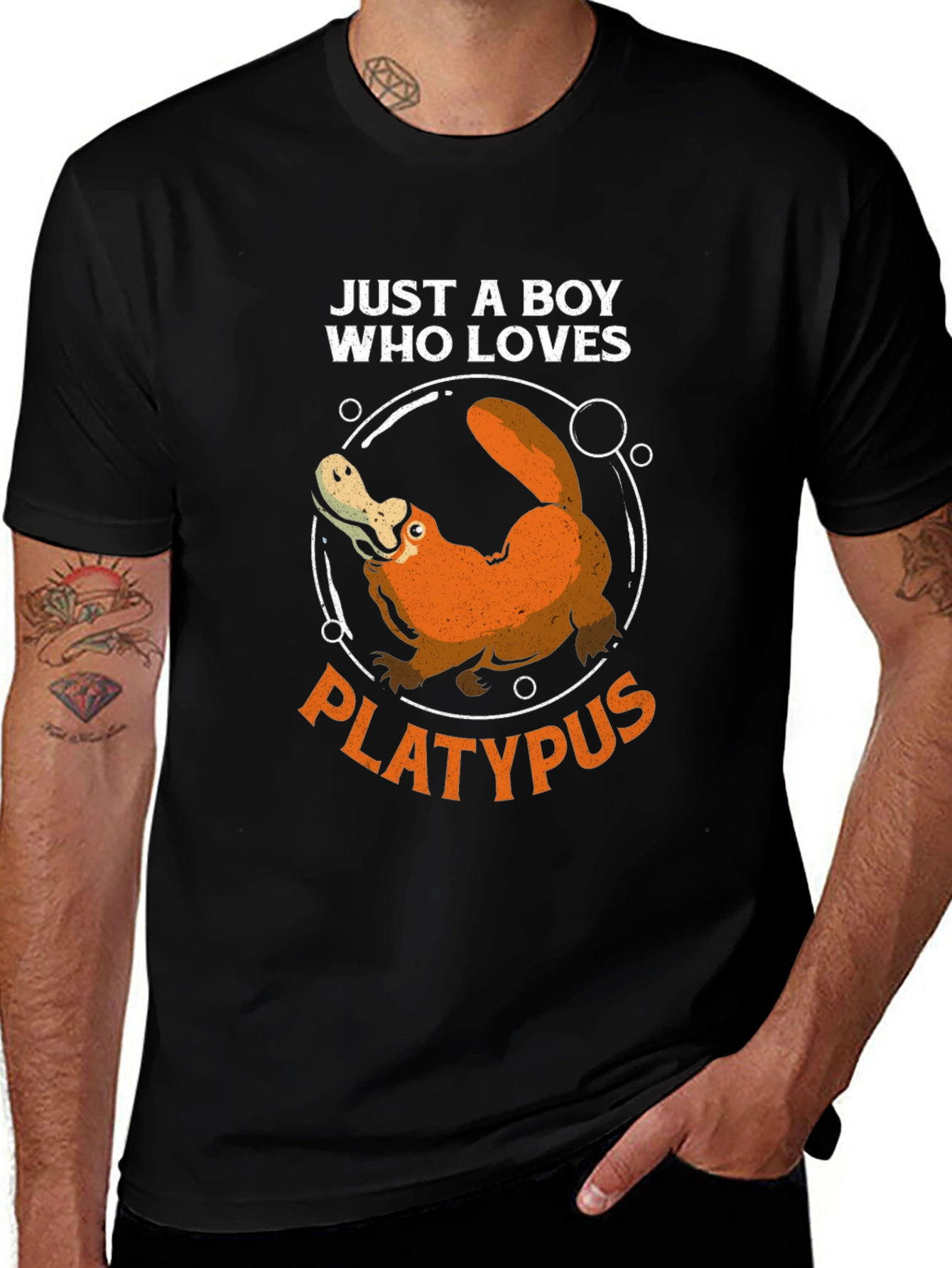 Variant 11 of Just a Boy Who Loves Platypus T-Shirt