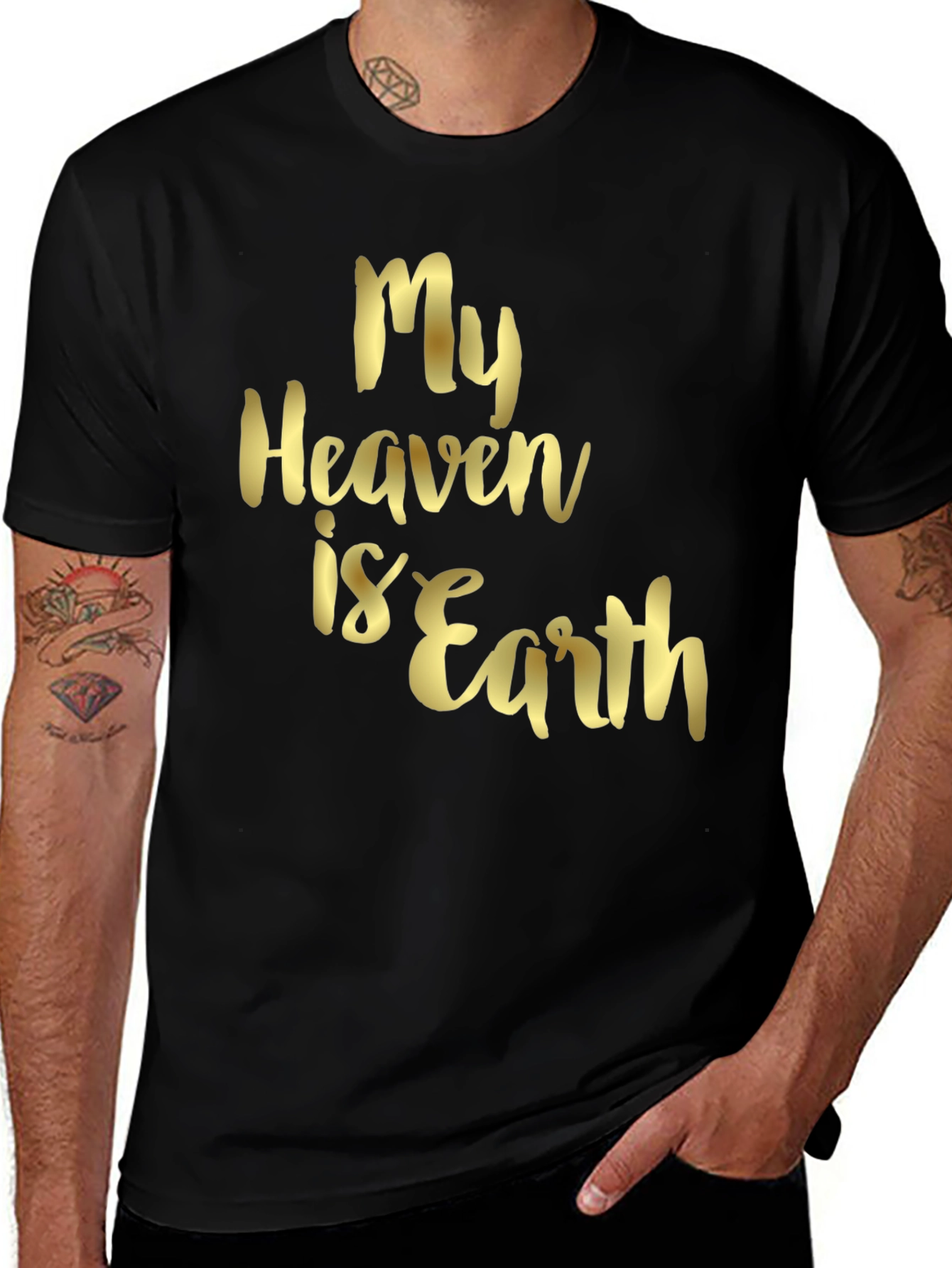 Variant 19 of My Heaven is Earth Black T-Shirt