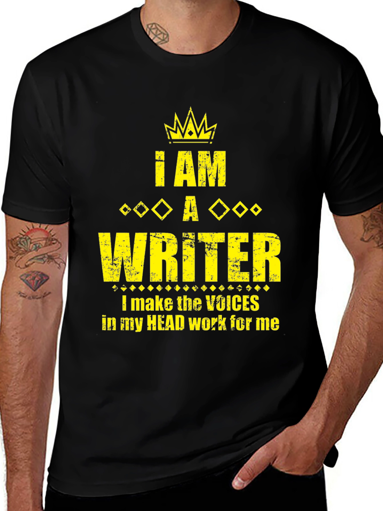 Variant 11 of I AM A WRITER T-Shirt