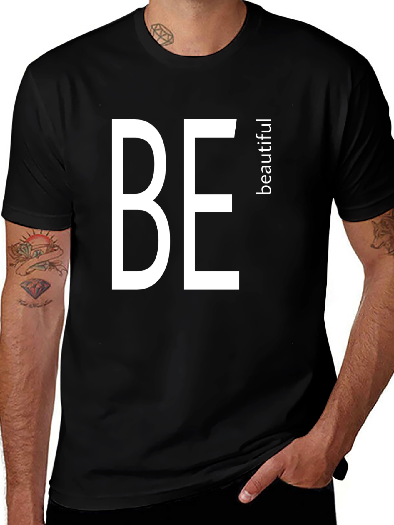 Be Beautiful Black T-Shirt