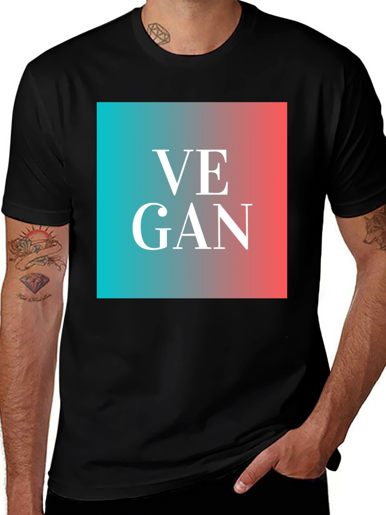 Vegan Graphic Tee - Stylish & Conscious Fashion