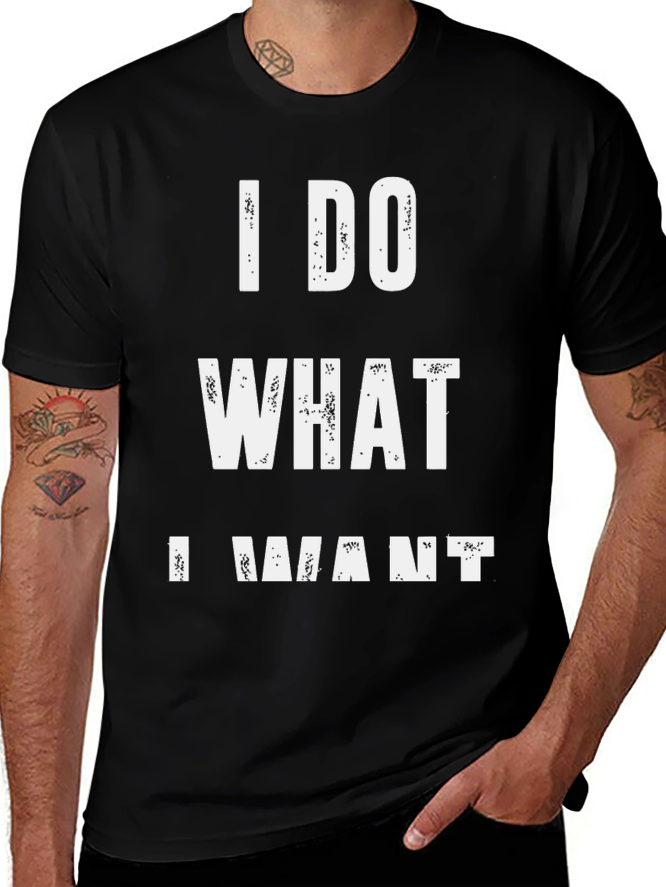 Variant 14 of I Do What I Want Graphic T-Shirt