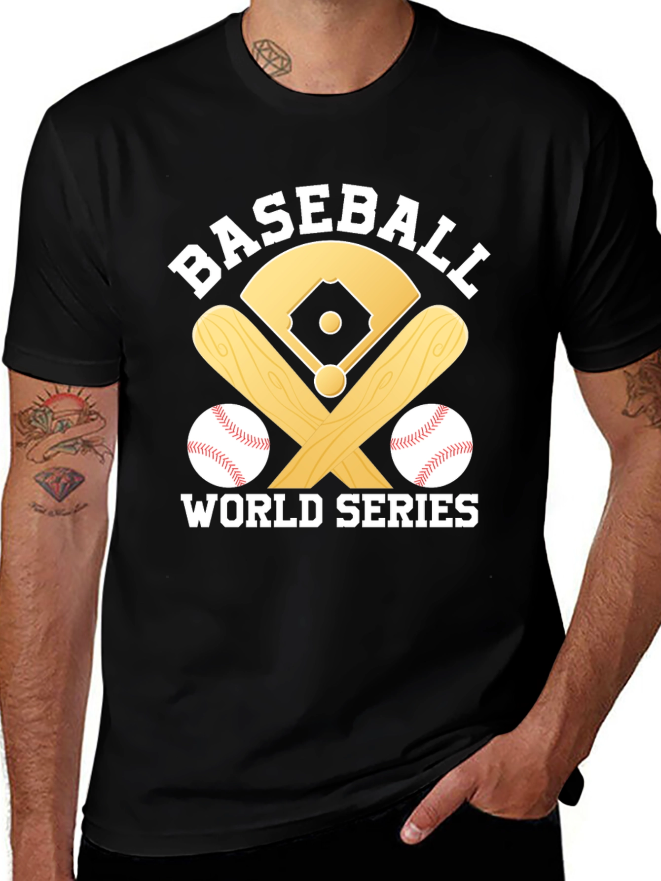 Variant 26 of Baseball World Series Graphic Tee