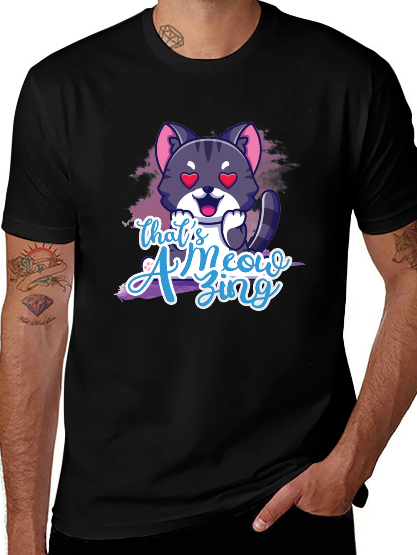 Variant 29 of That's A-Meow-Zing Cat T-Shirt