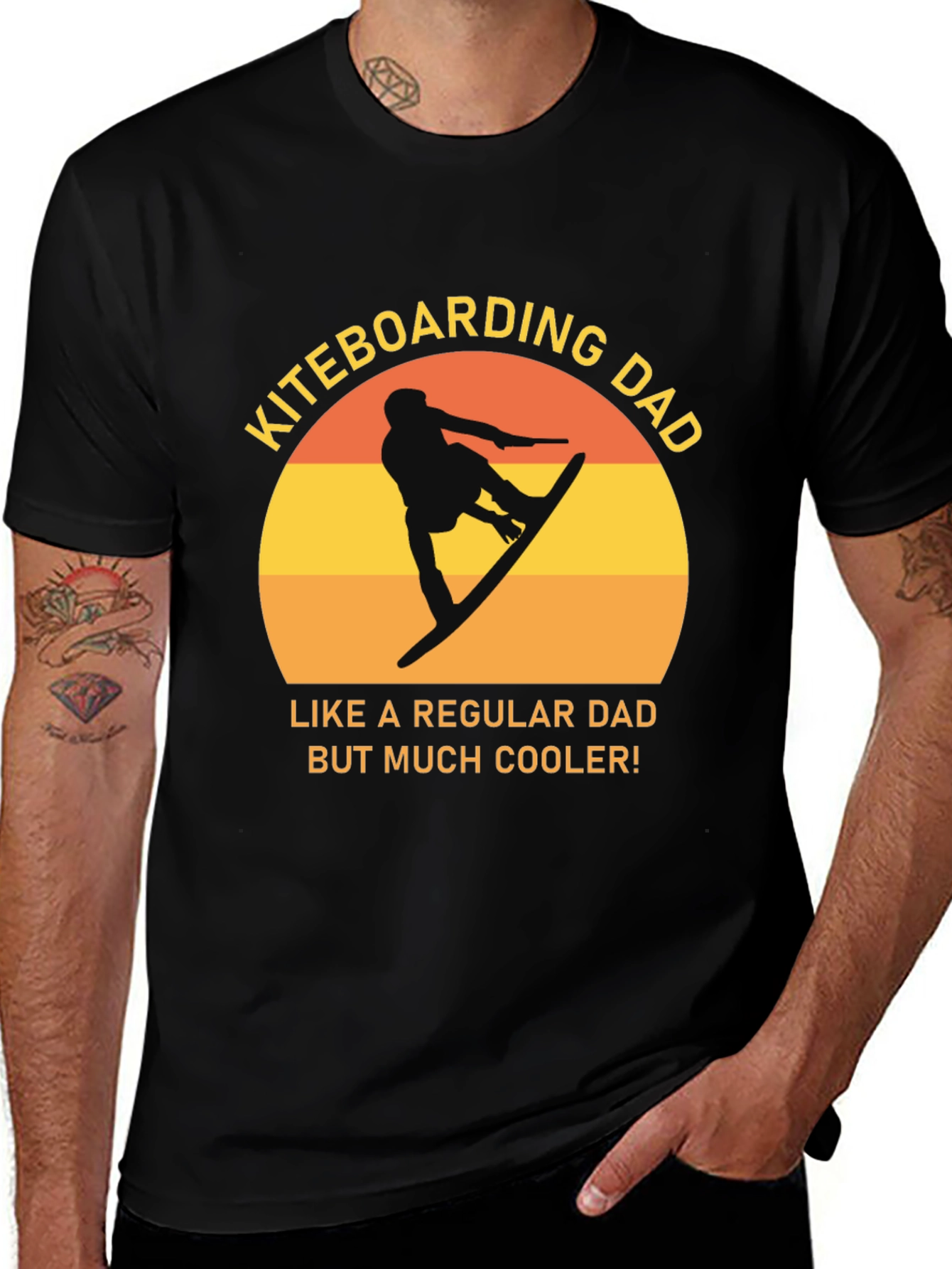 Variant 21 of Kiteboarding Dad T-Shirt: Cool Dad Edition!