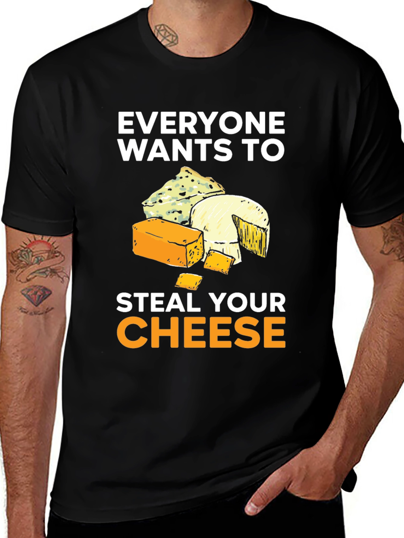 Variant 29 of Steal Your Cheese T-Shirt