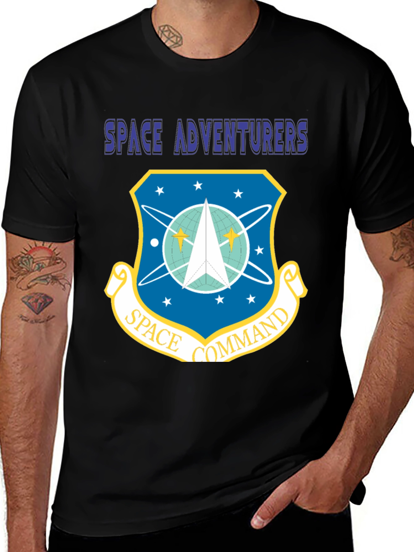 Variant 26 of Space Adventurers T-Shirt - Sci-Fi Space Command Tee