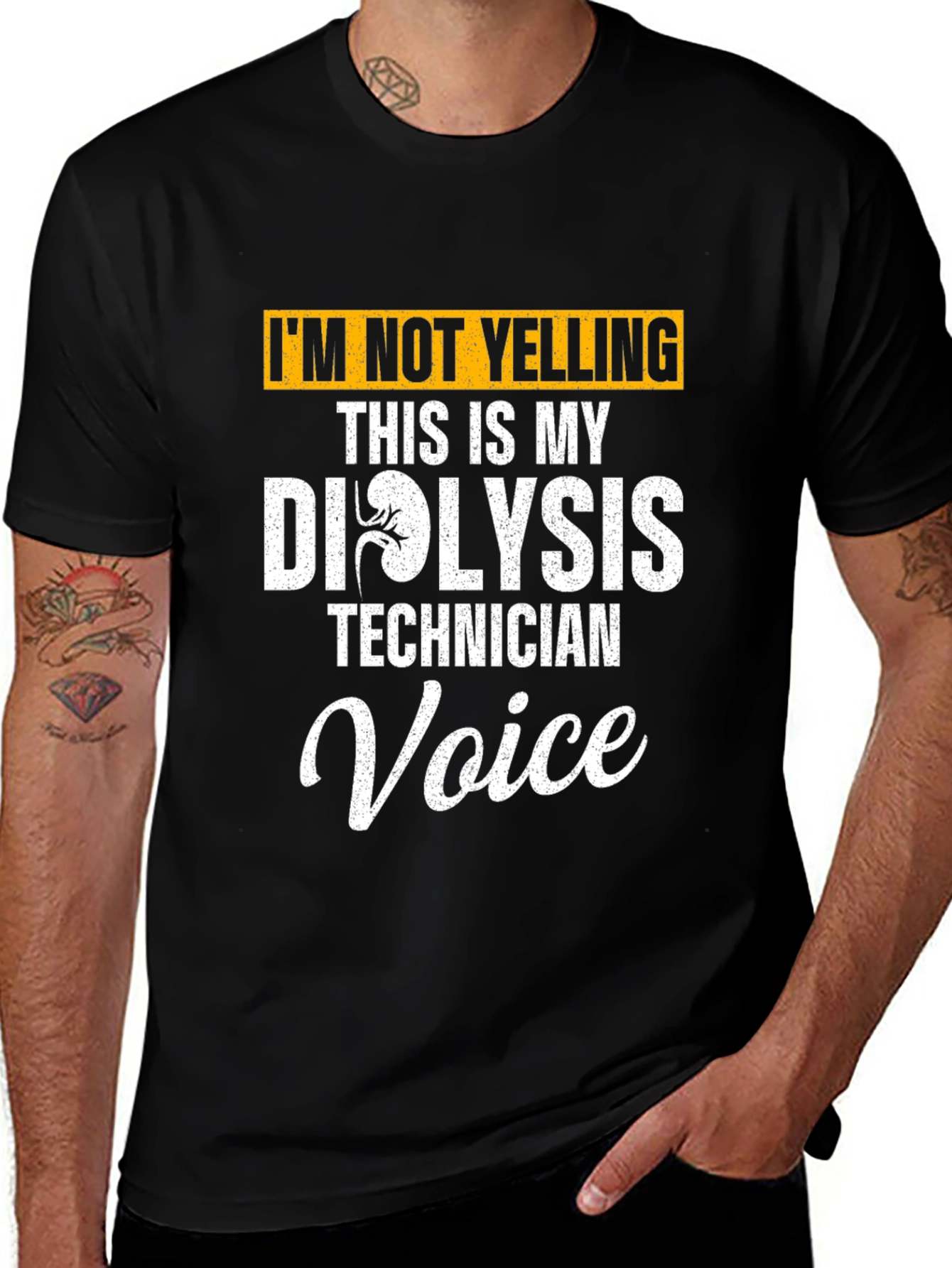 Variant 22 of Dialysis Technician Voice T-Shirt