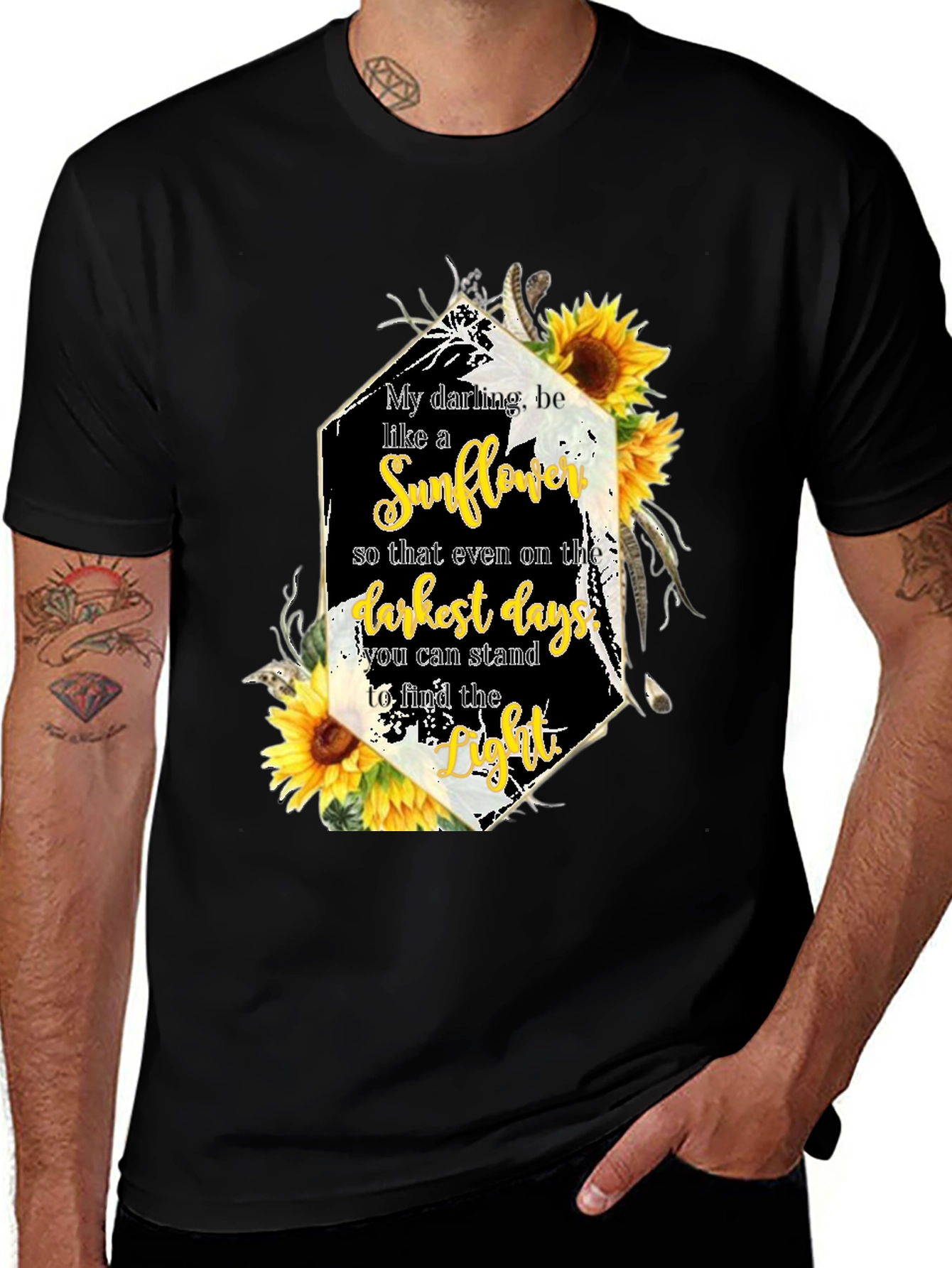 Sunflower Inspirational T-Shirt