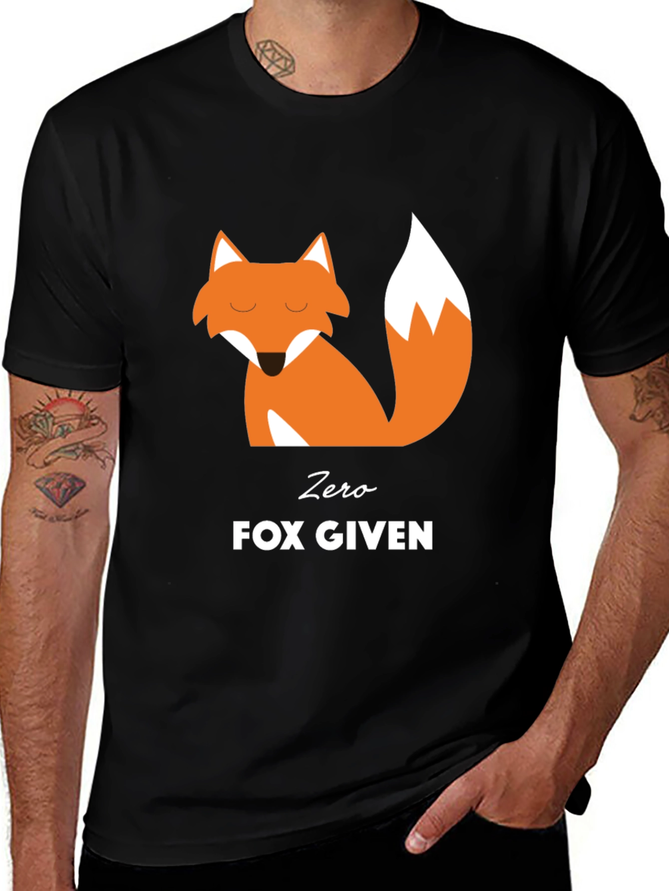 Zero Fox Given T-Shirt - Funny Graphic Tee