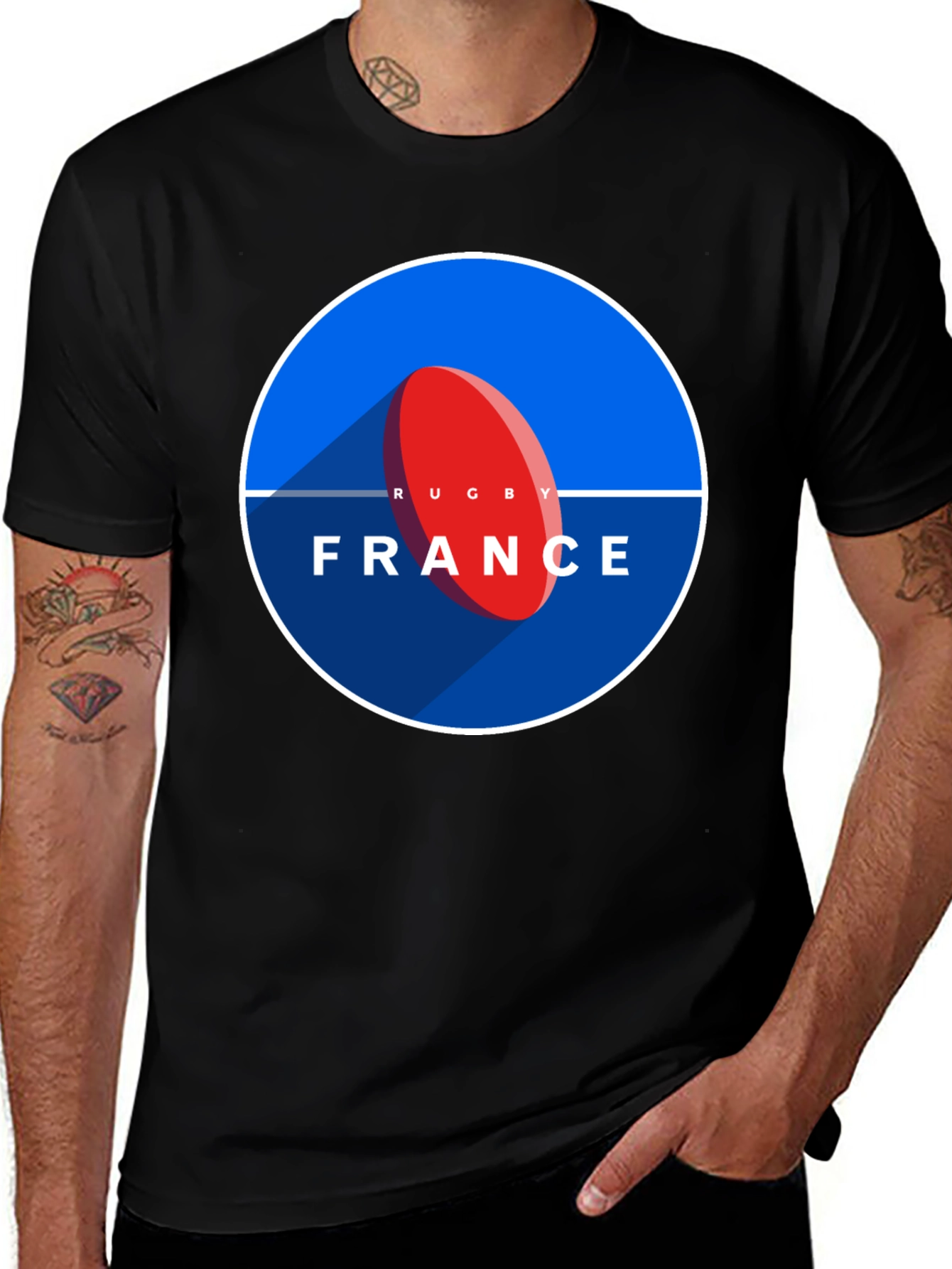 Variant 30 of Rugby France Graphic T-Shirt