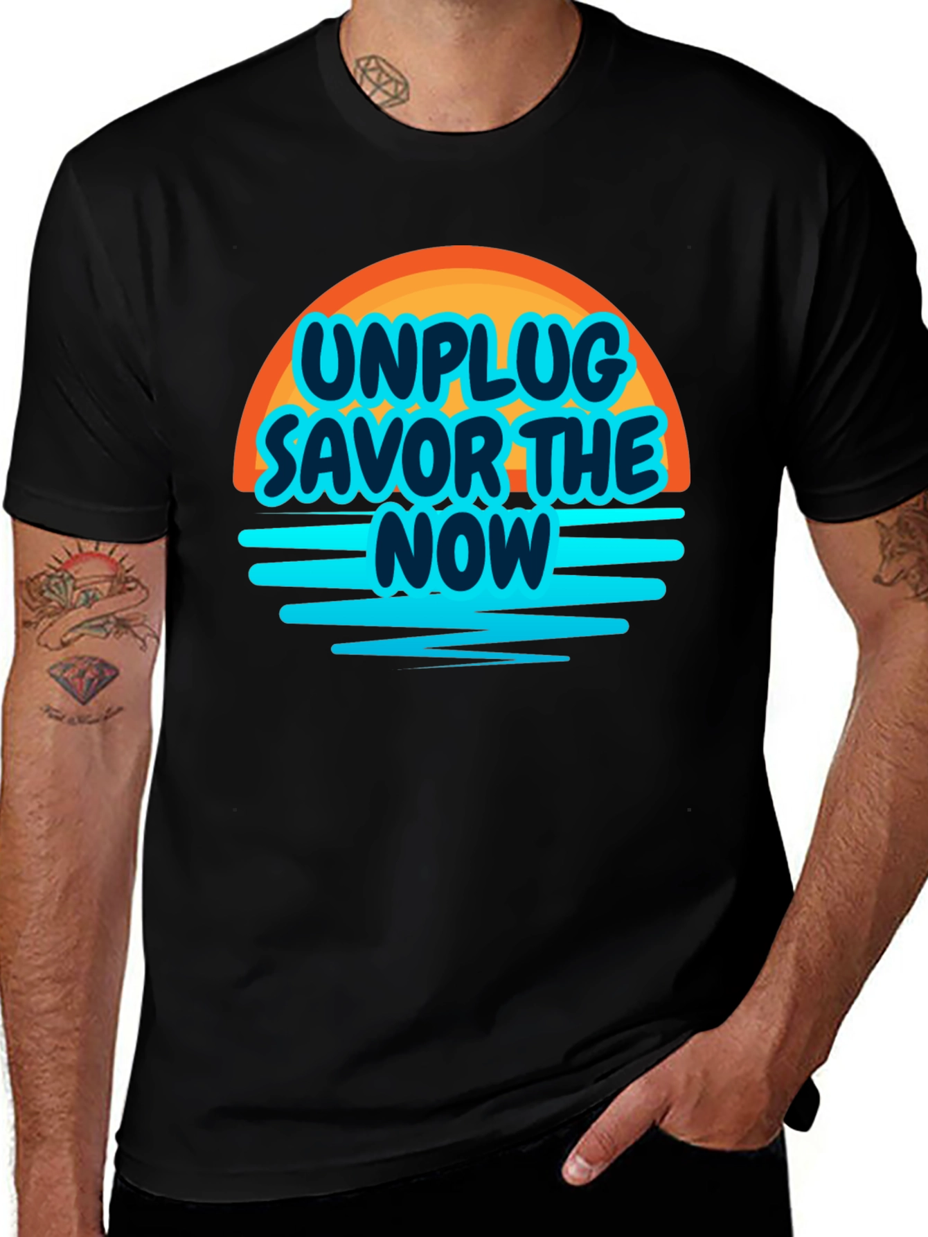 Unplug Savor the Now T-Shirt