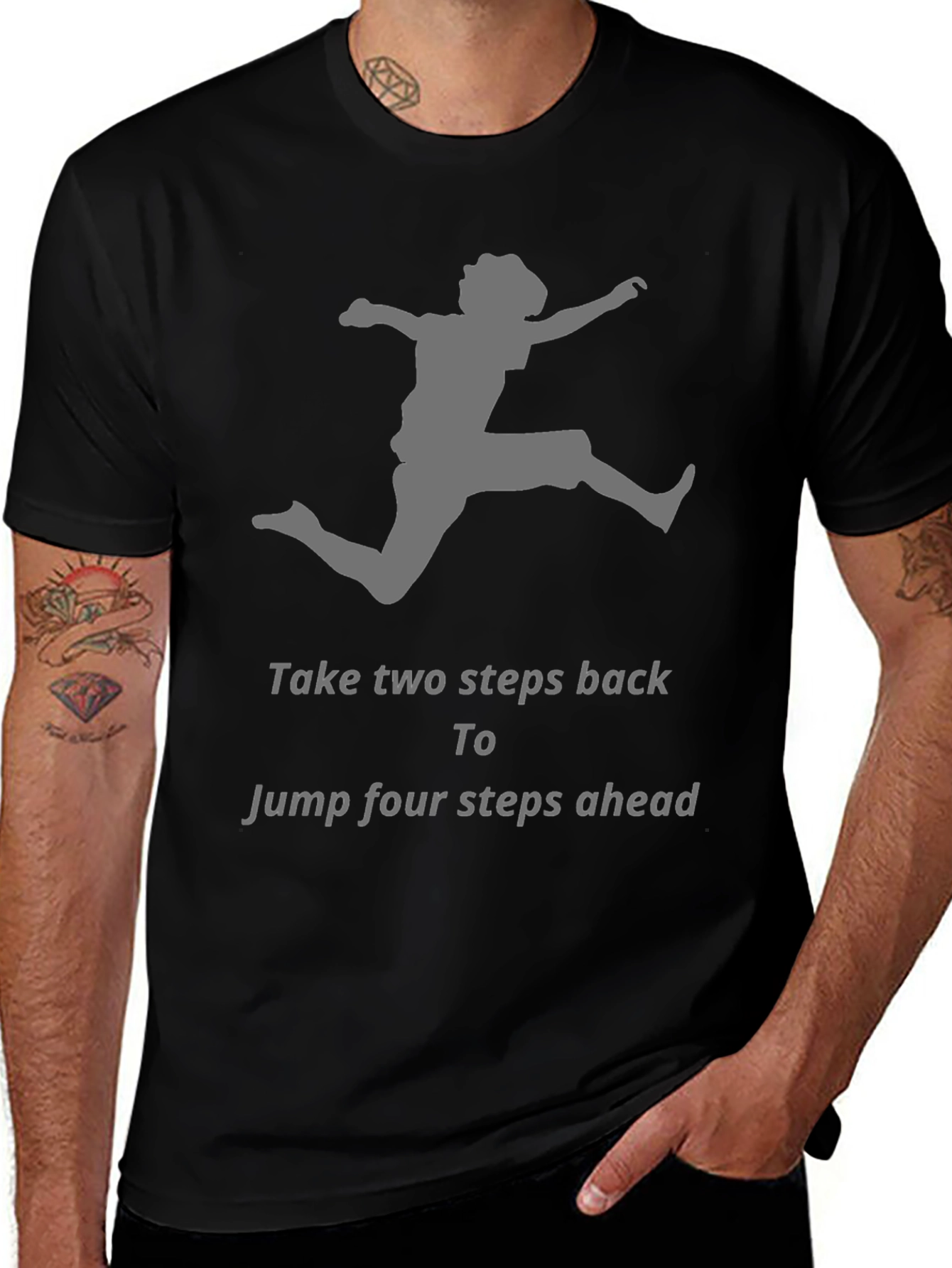 Variant 12 of Motivational Jumper Graphic T-Shirt
