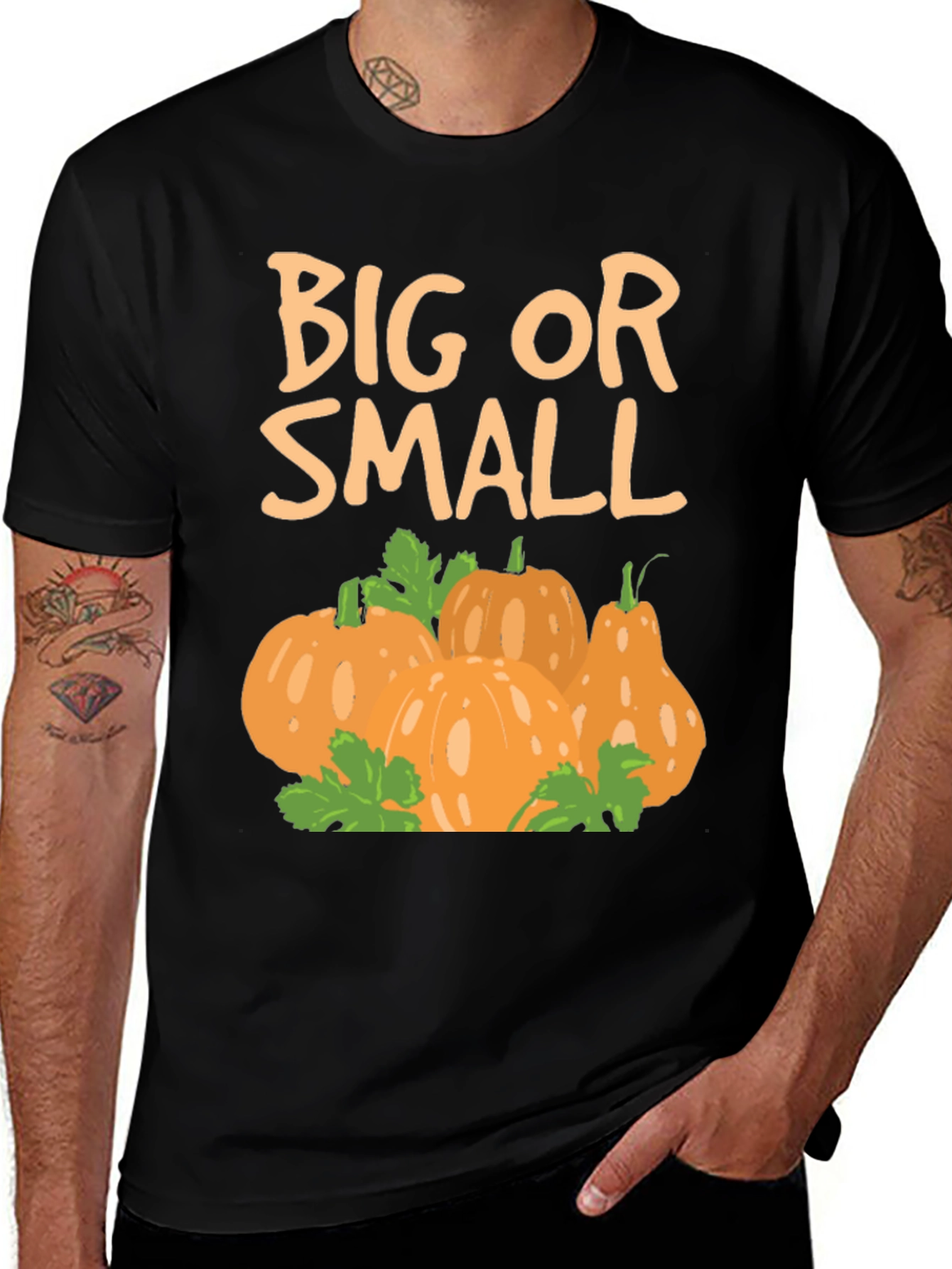 Big or Small Pumpkin T-Shirt