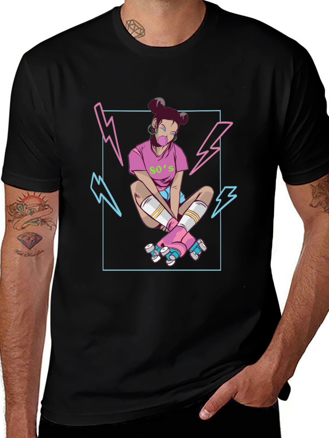 Retro 80's Girl T-Shirt 