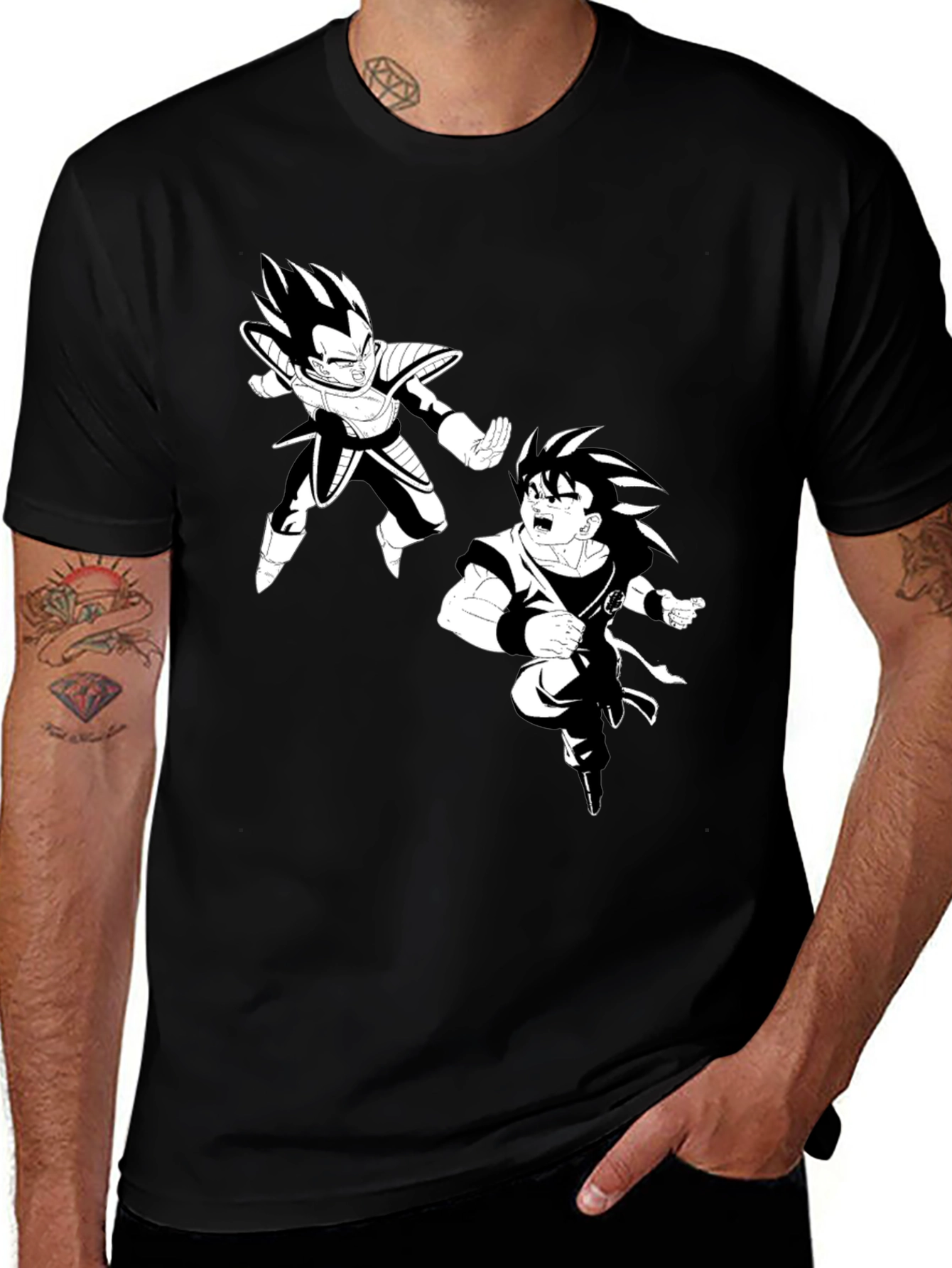 Dragon Ball Z Vegeta & Goku Black T-Shirt