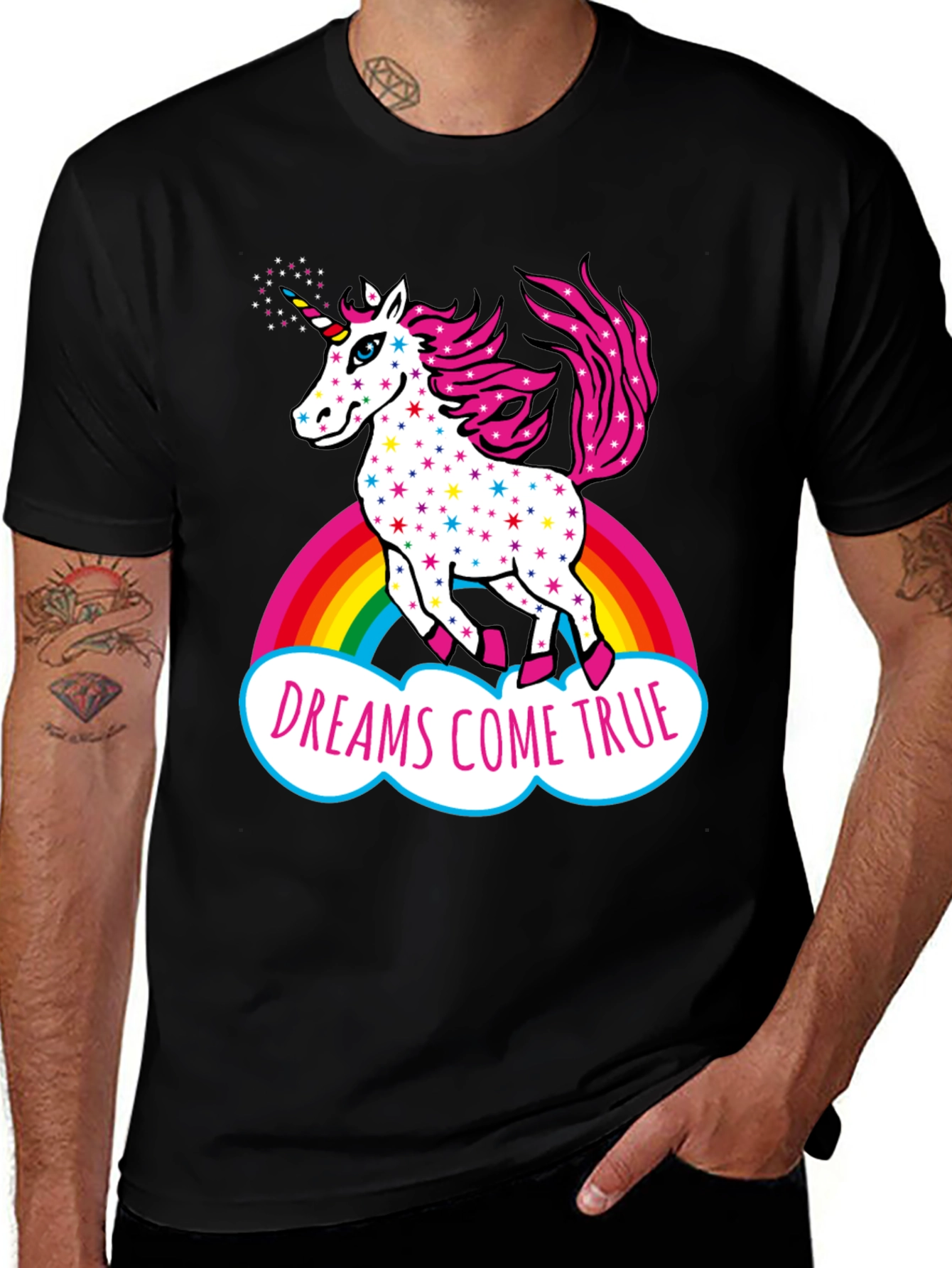 Variant 8 of Unicorn Dreams Come True Graphic Tee
