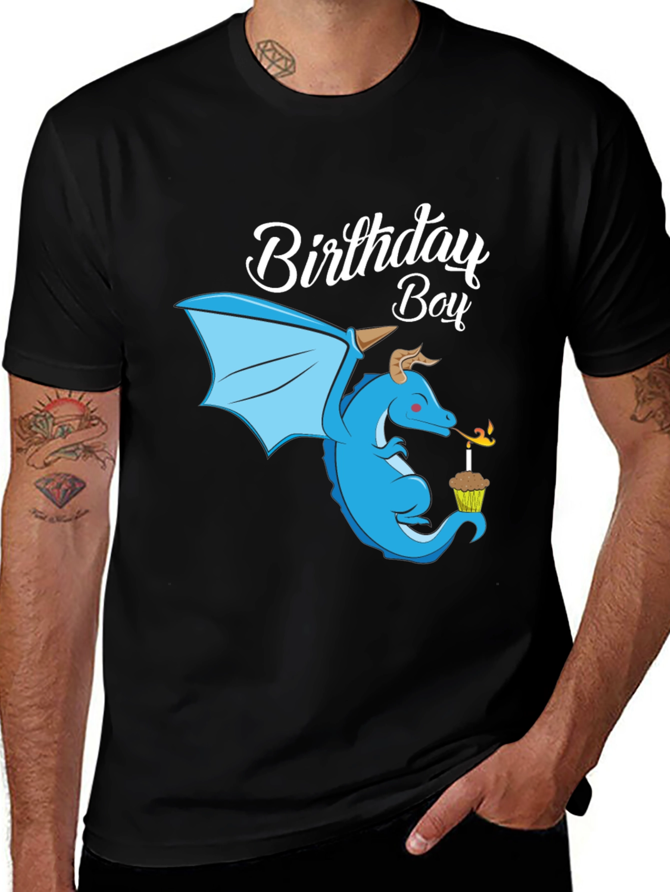 Birthday Boy Dragon T-Shirt