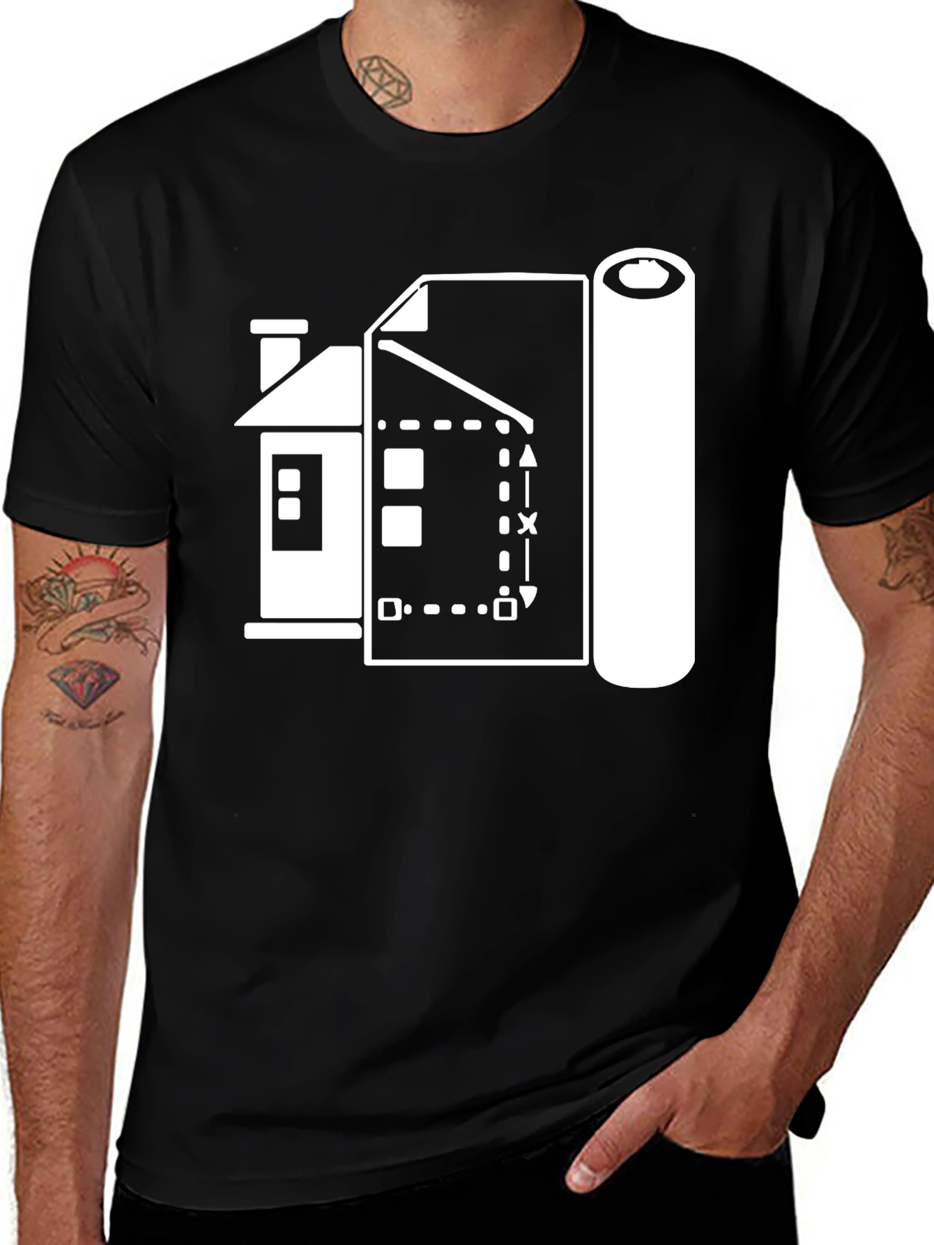 Architect Blueprint T-Shirt