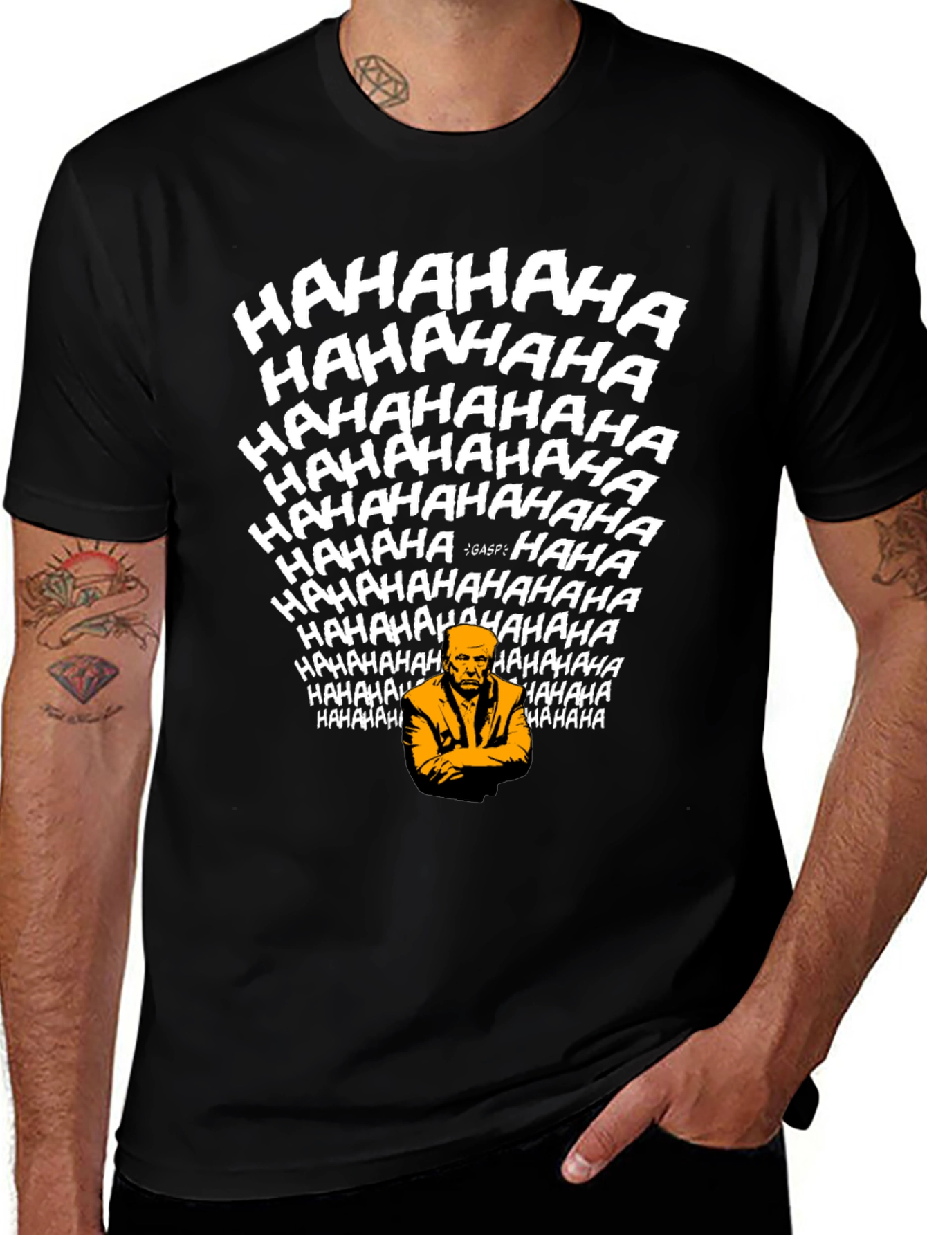 HAHAHA Villain T-Shirt - Bold Graphic Tee