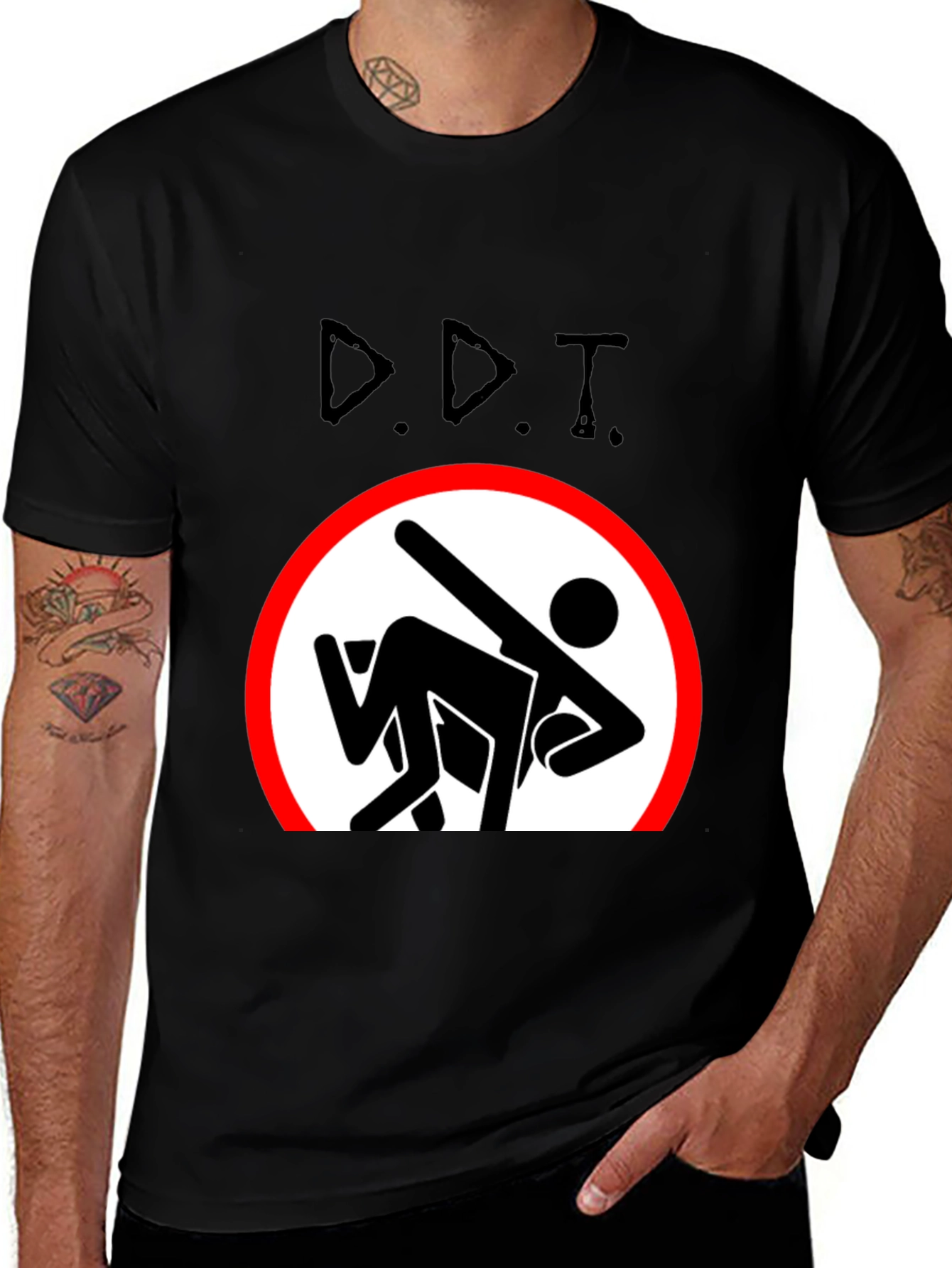 Variant 17 of DDT Wrestling Move Graphic T-Shirt