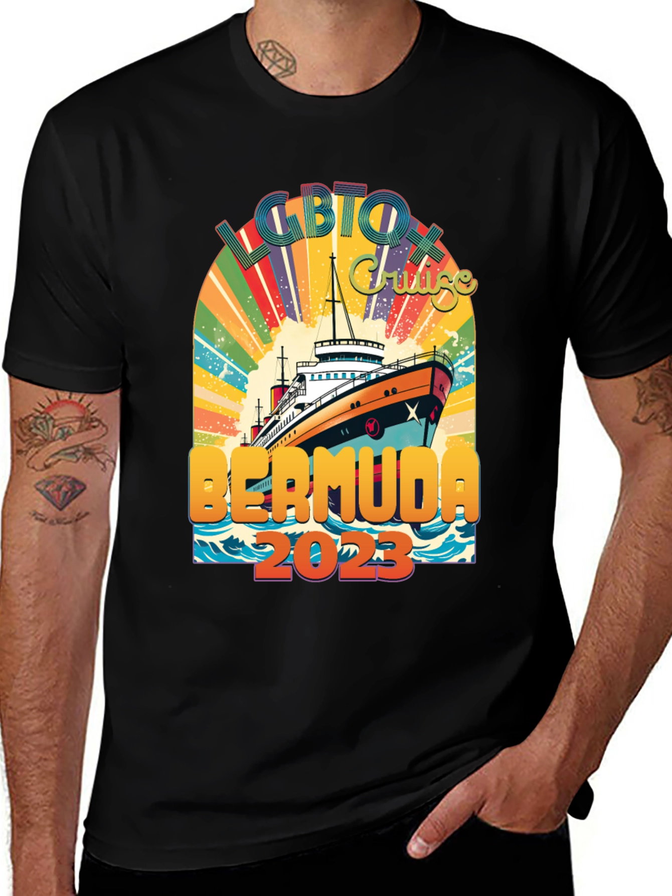 LGBTQ+ Bermuda Cruise 2023 T-Shirt