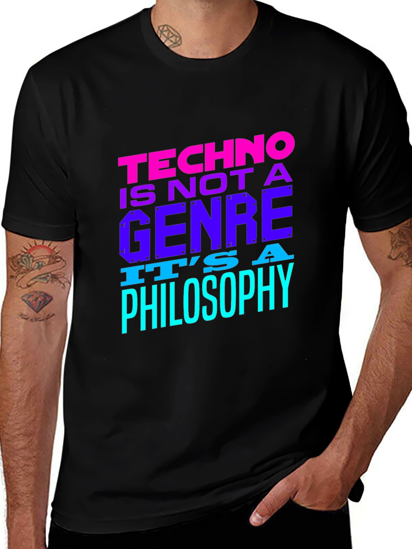Techno is Not a Genre T-Shirt