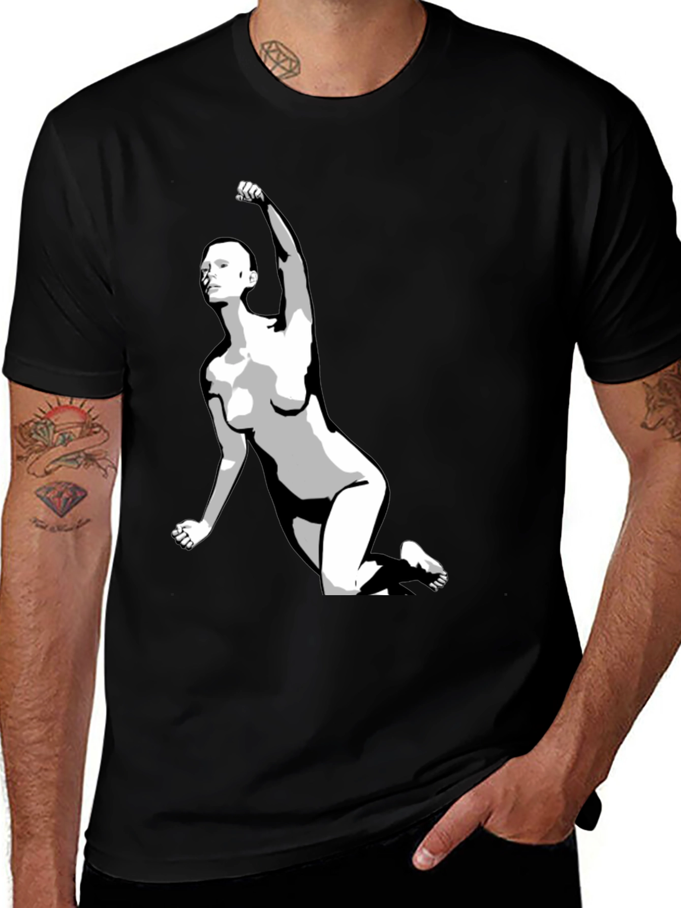 Variant 29 of Bold Graphic Tee: Empowerment Design