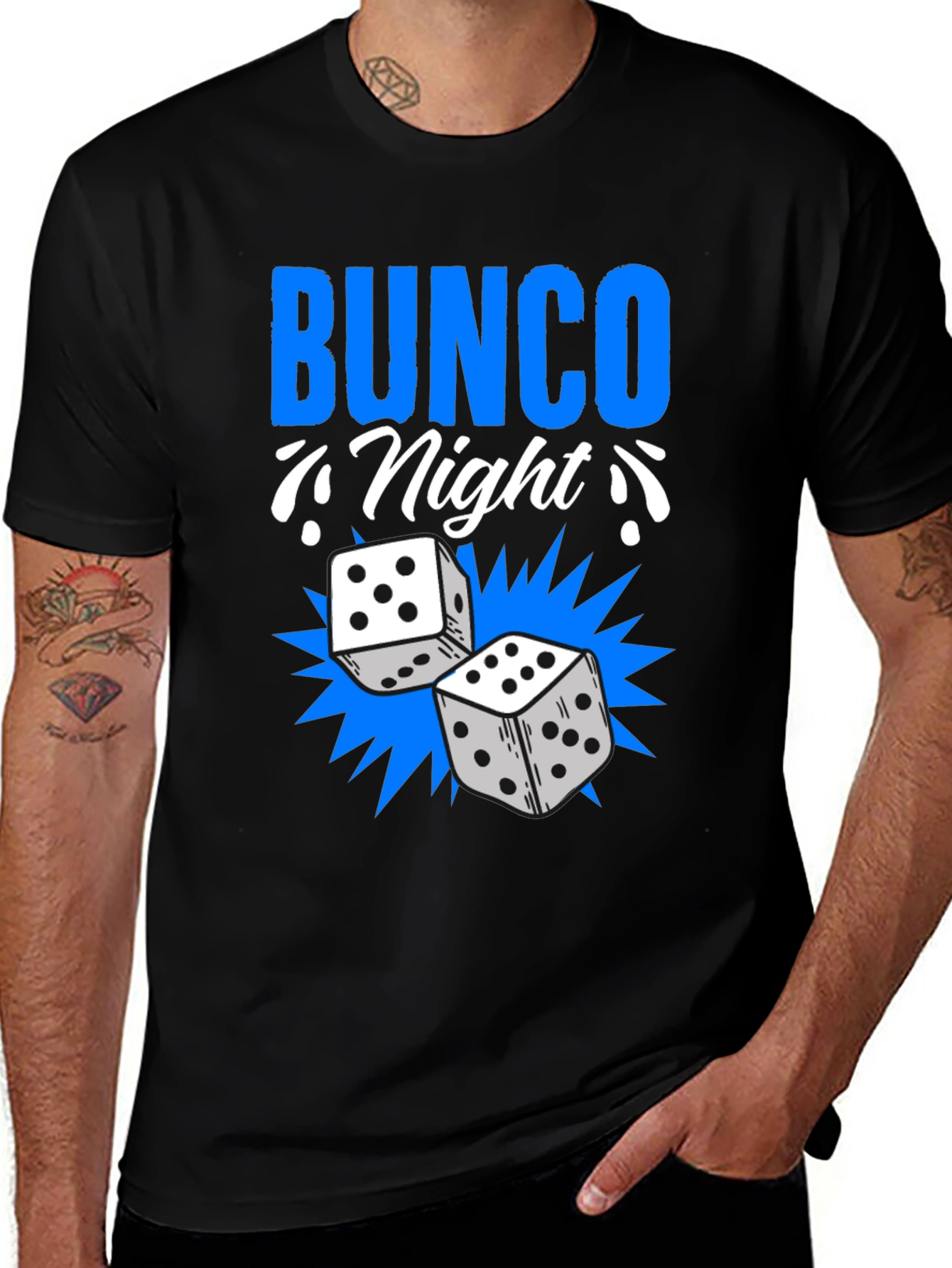 Bunco Night T-Shirt - Dice Game Apparel