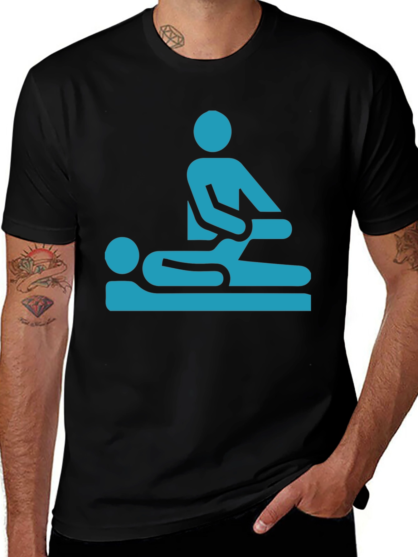 Variant 16 of Massage Therapy T-Shirt - Relax and Recover