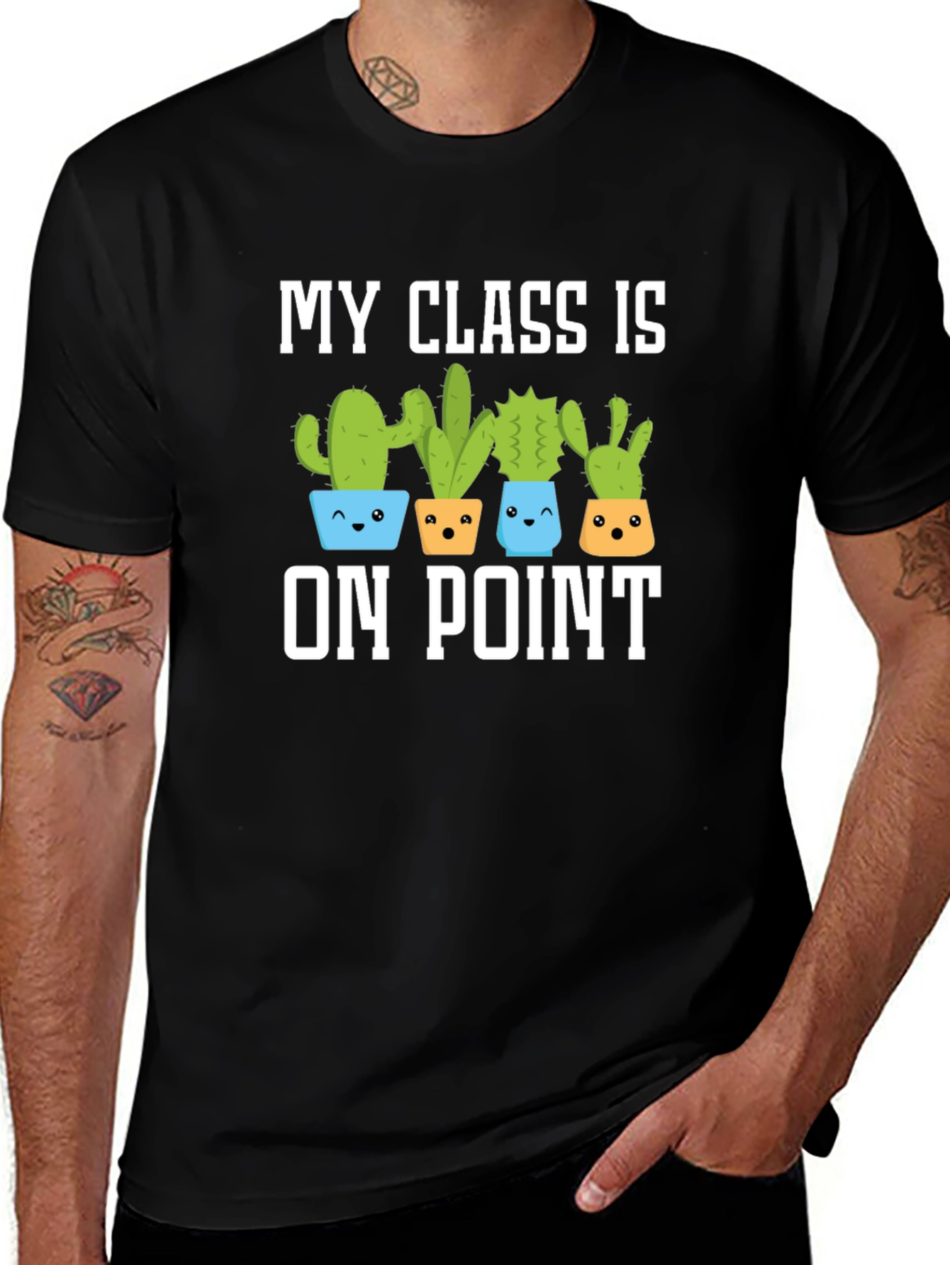 My Class is On Point Cactus T-Shirt