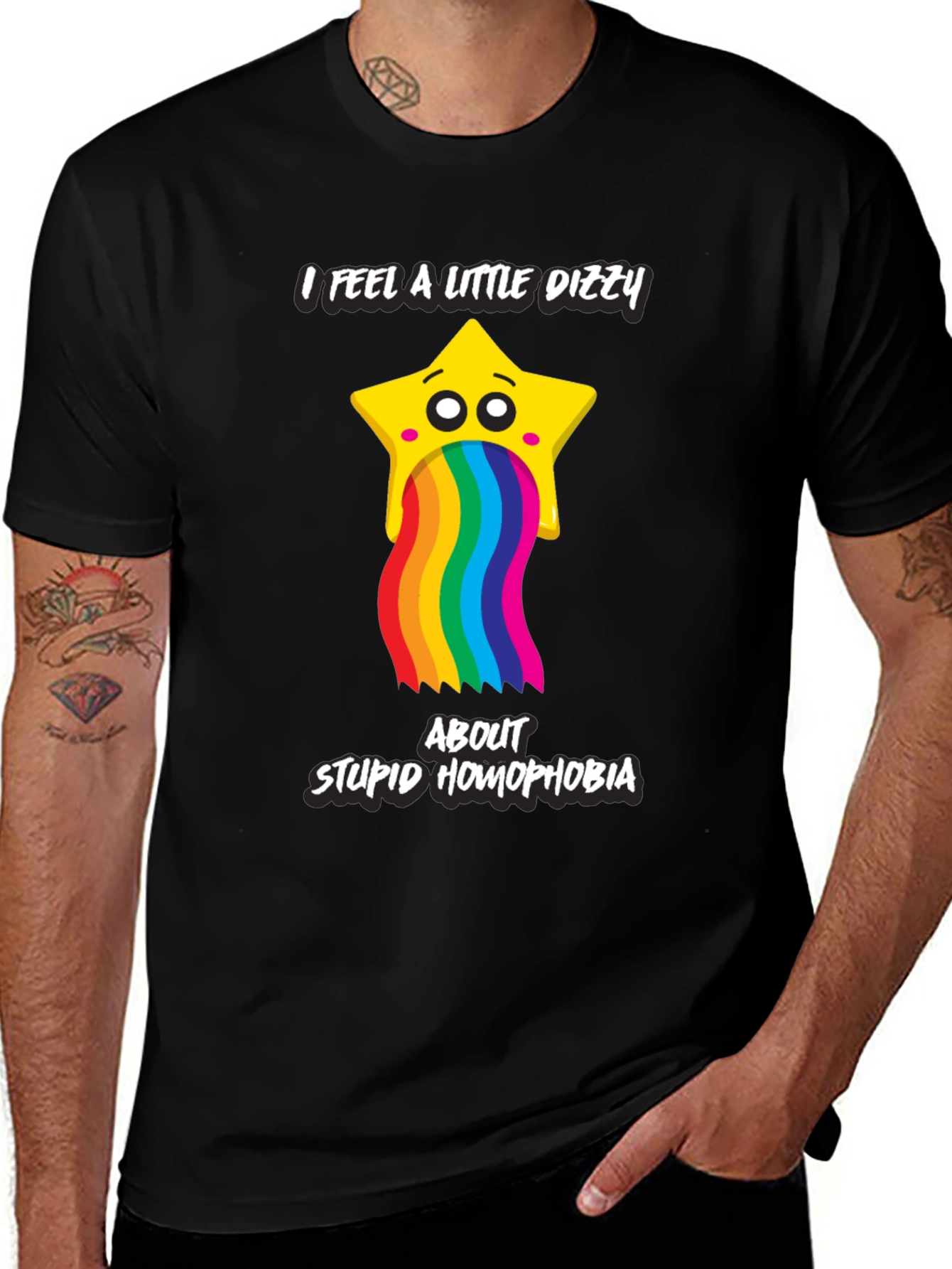 Dizzy Star Anti-Homophobia T-Shirt